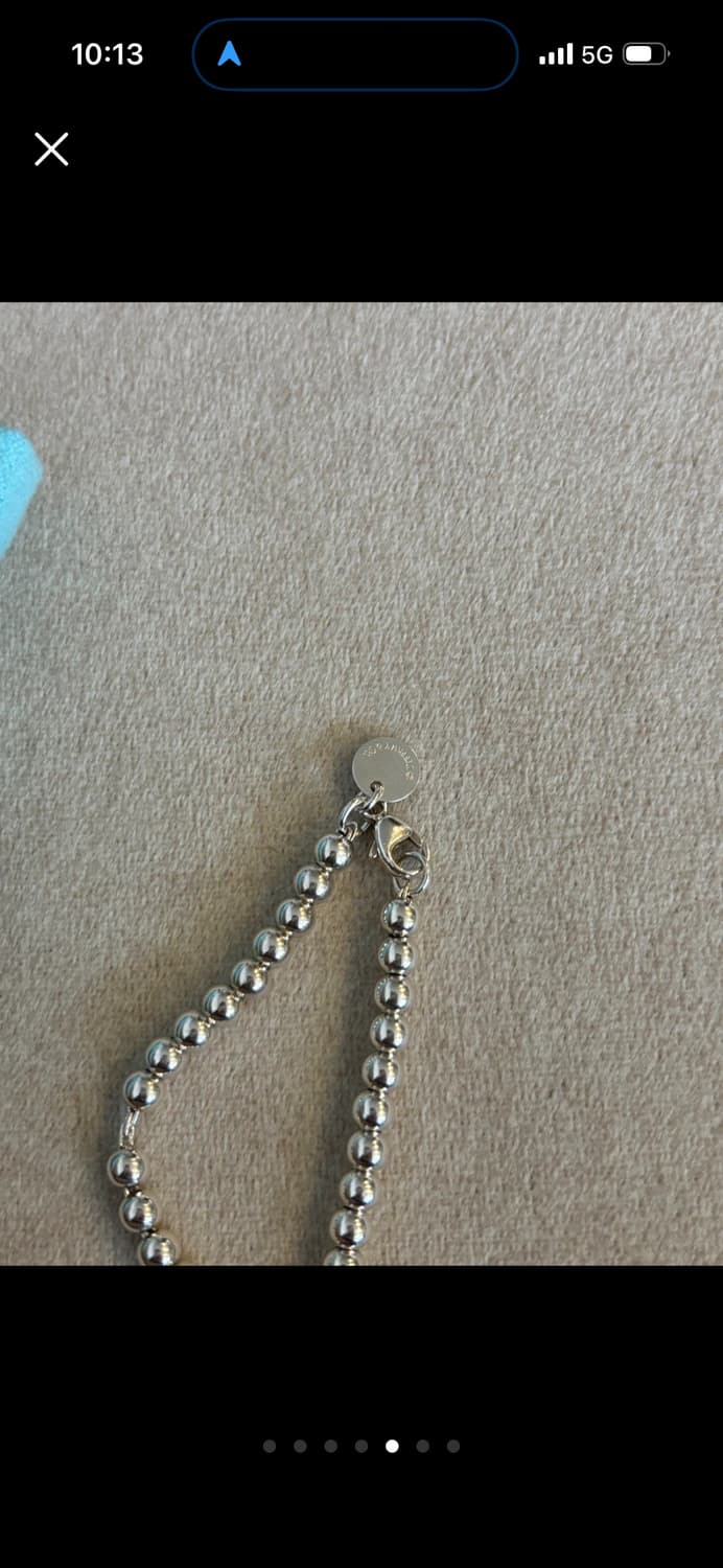 티파니앤코 리턴투 하트 팔찌 s (유료 세척서비스 완료) 상품이미지5