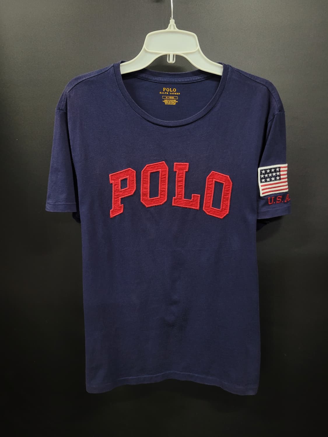 Ralph Lauren 랄프로렌 빈티지 폴로 성조기 와팬 셔츠 상품이미지7