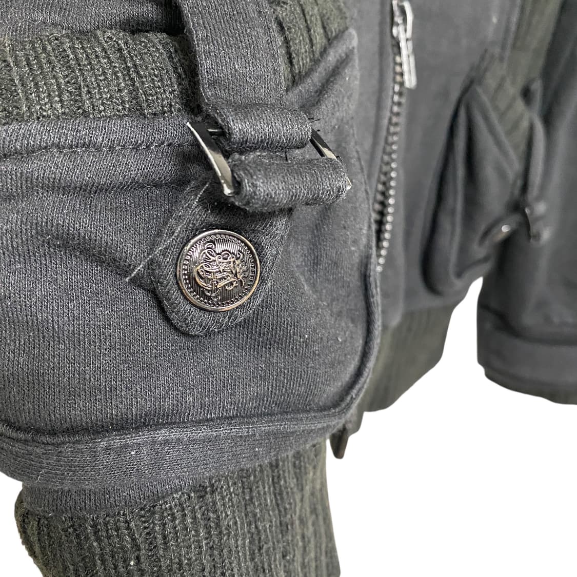 Black 2way hood zipup 상품이미지6