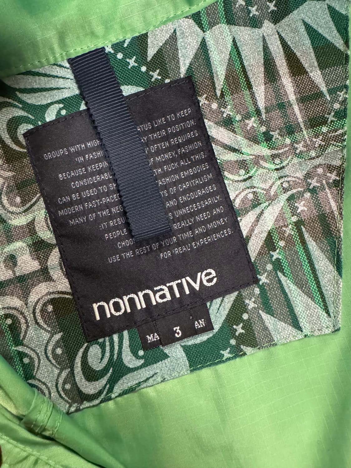 논네이티브(nonnative) 경량 자켓  상품이미지2