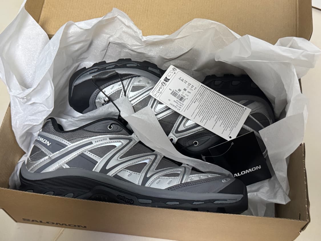 살로몬 XT-Quest 블랙실버 265 새상품 상품이미지1