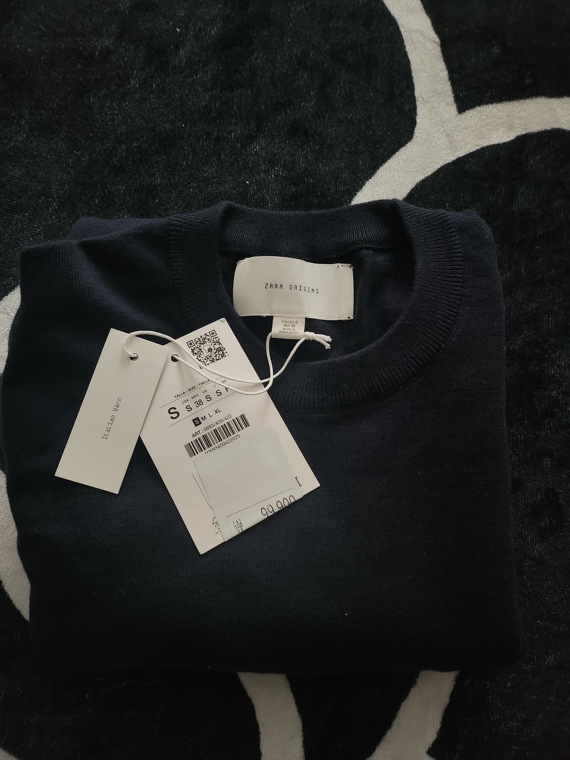 Zara 코튼 스트럭처 스웨터 상품이미지3