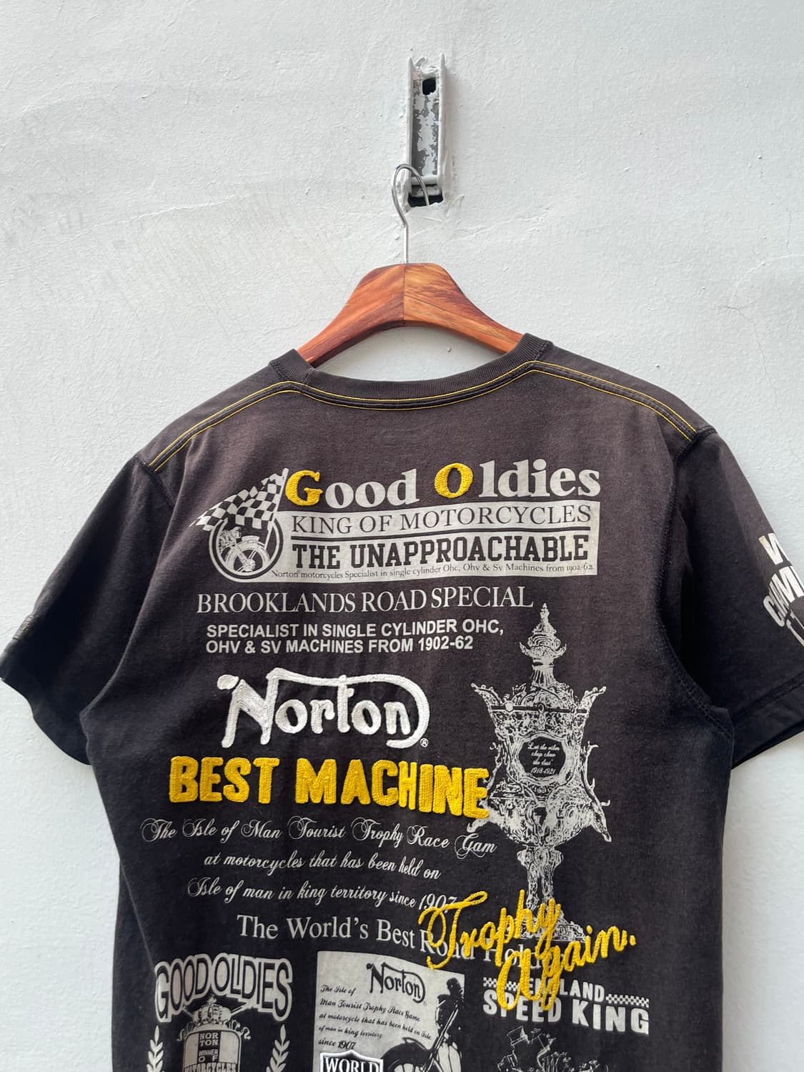 Norton 자수 반팔티셔츠  상품이미지4