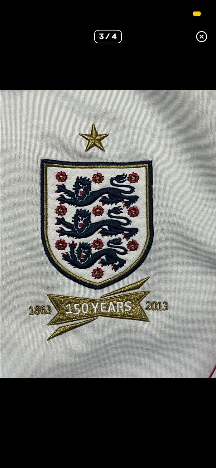 나이키 잉글랜드 150주년 져지 L 상품이미지3