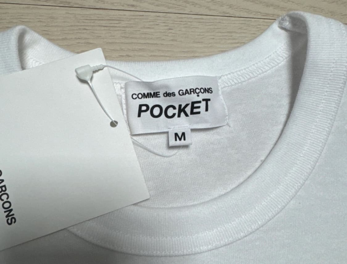 꼼데가르송 포켓 플레이 티셔츠 새상품 상품이미지3