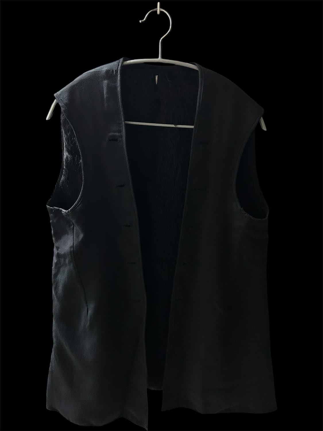 앤드뮐미스터 울 로브 블랙 코트  상품이미지4