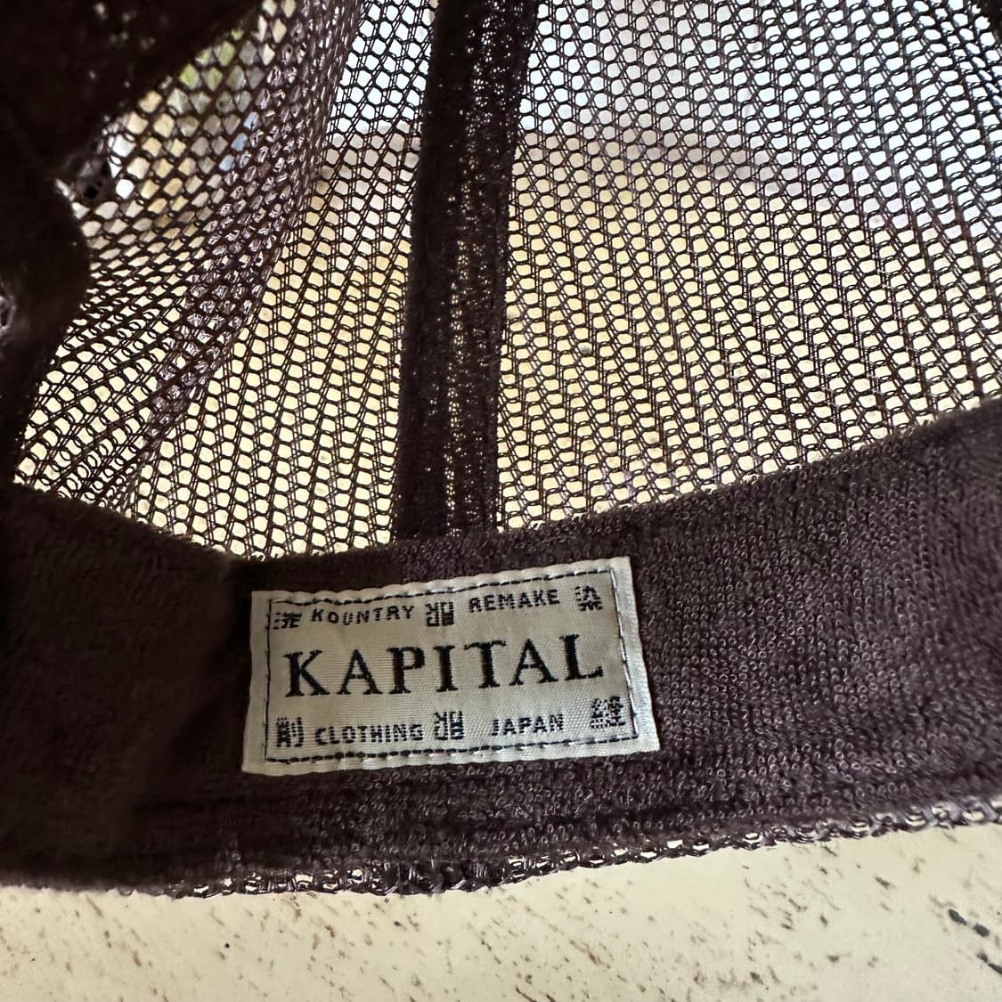 Kapital 캐피탈 러브 앤 피스 베토벤 매쉬캡 상품이미지4