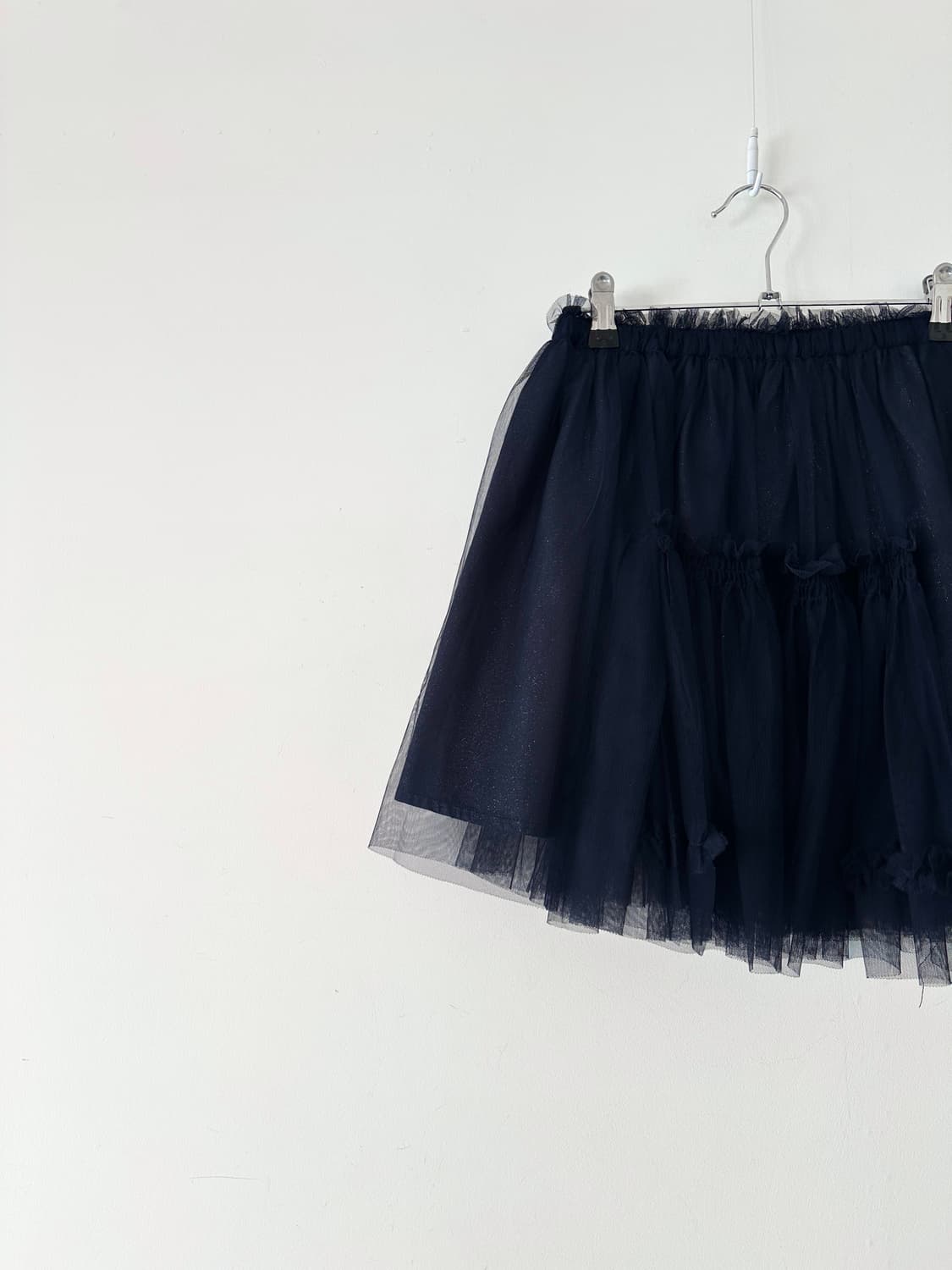 Tiered can can mini skirt / 상품이미지2
