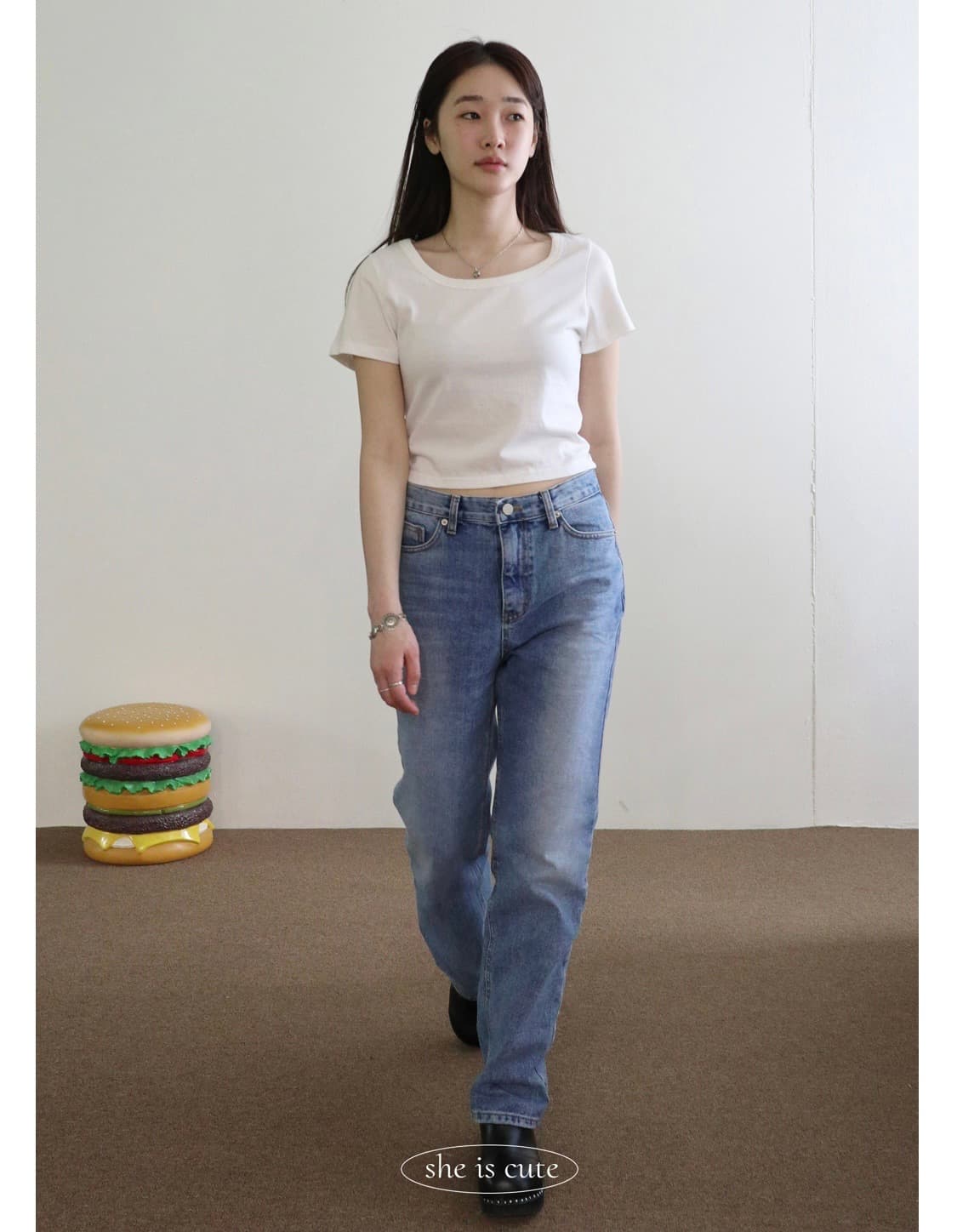 쉬이즈큐트 아쿠아 데님 상품이미지2