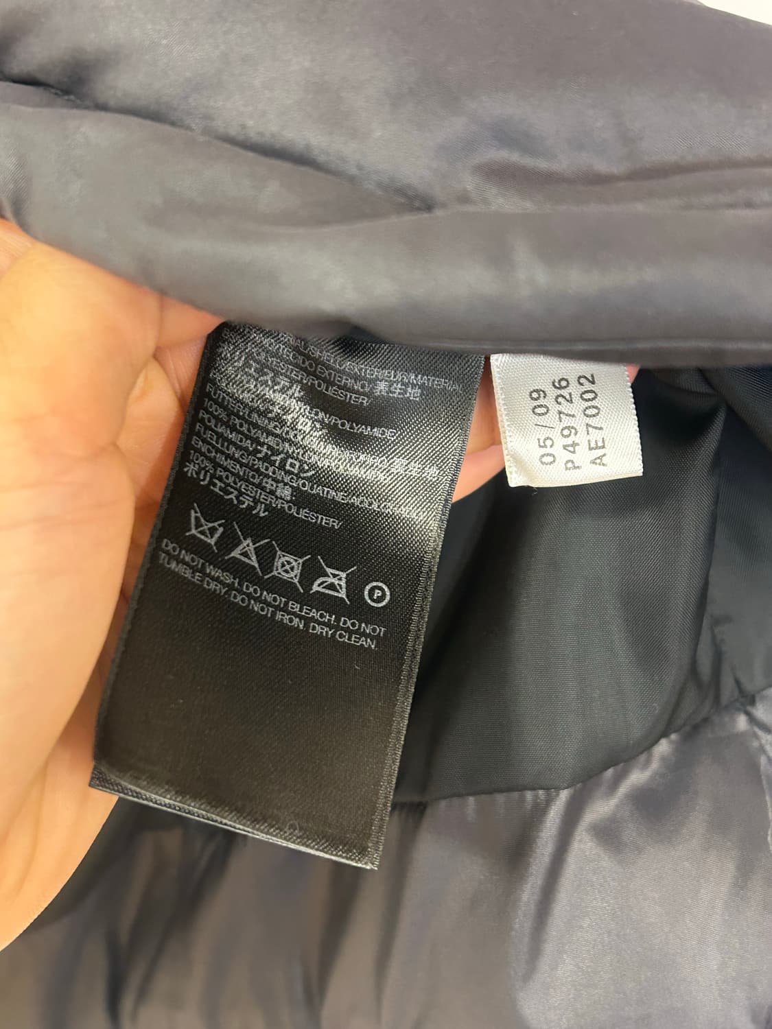 Y-3 블랙 패딩 조끼 S 상품이미지5