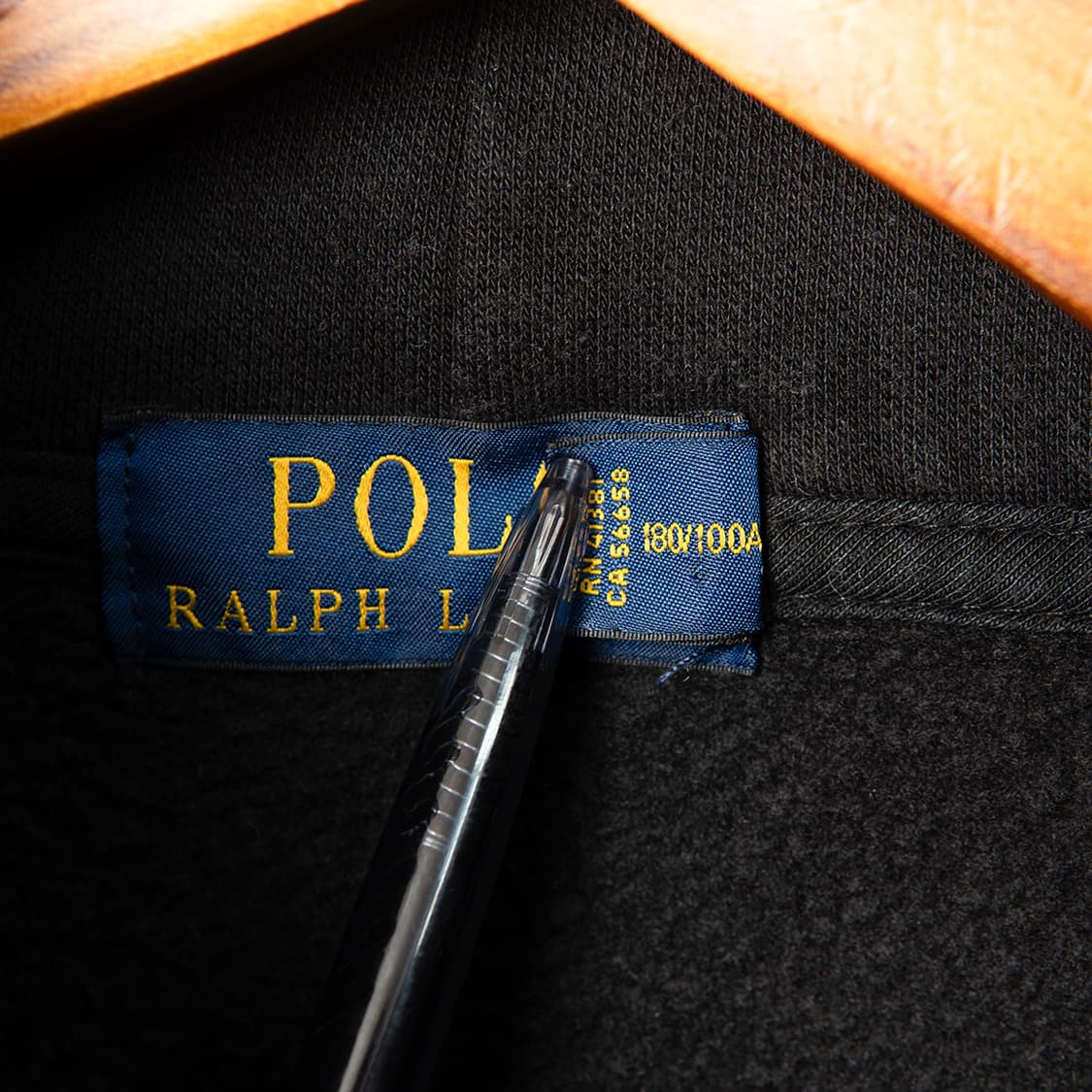 [L] 폴로 랄프로렌 2022 베어 후디 / 후드티 블랙 MT-1309  상품이미지6