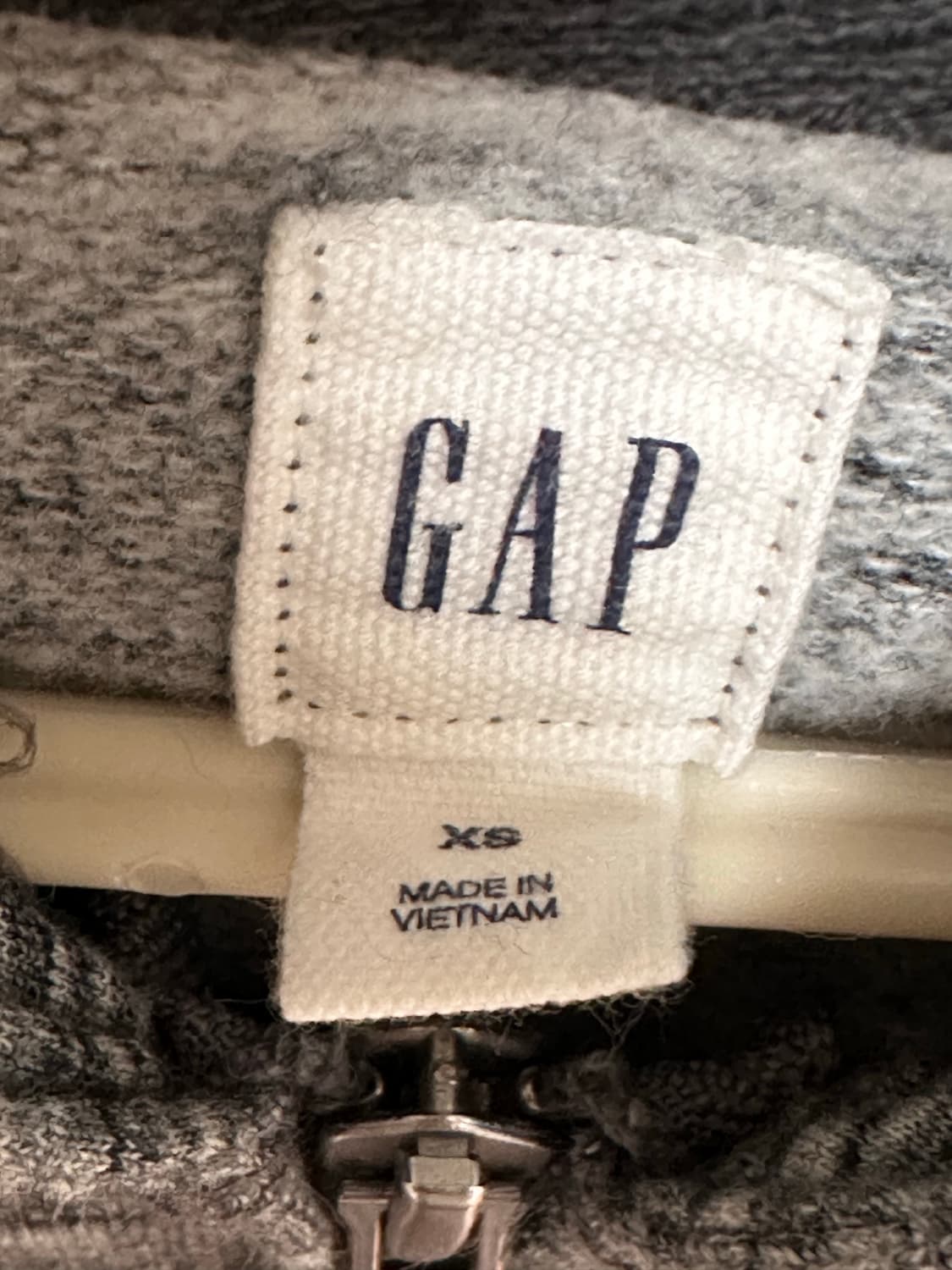 GAP 갭 후드집업 XS 상품이미지2