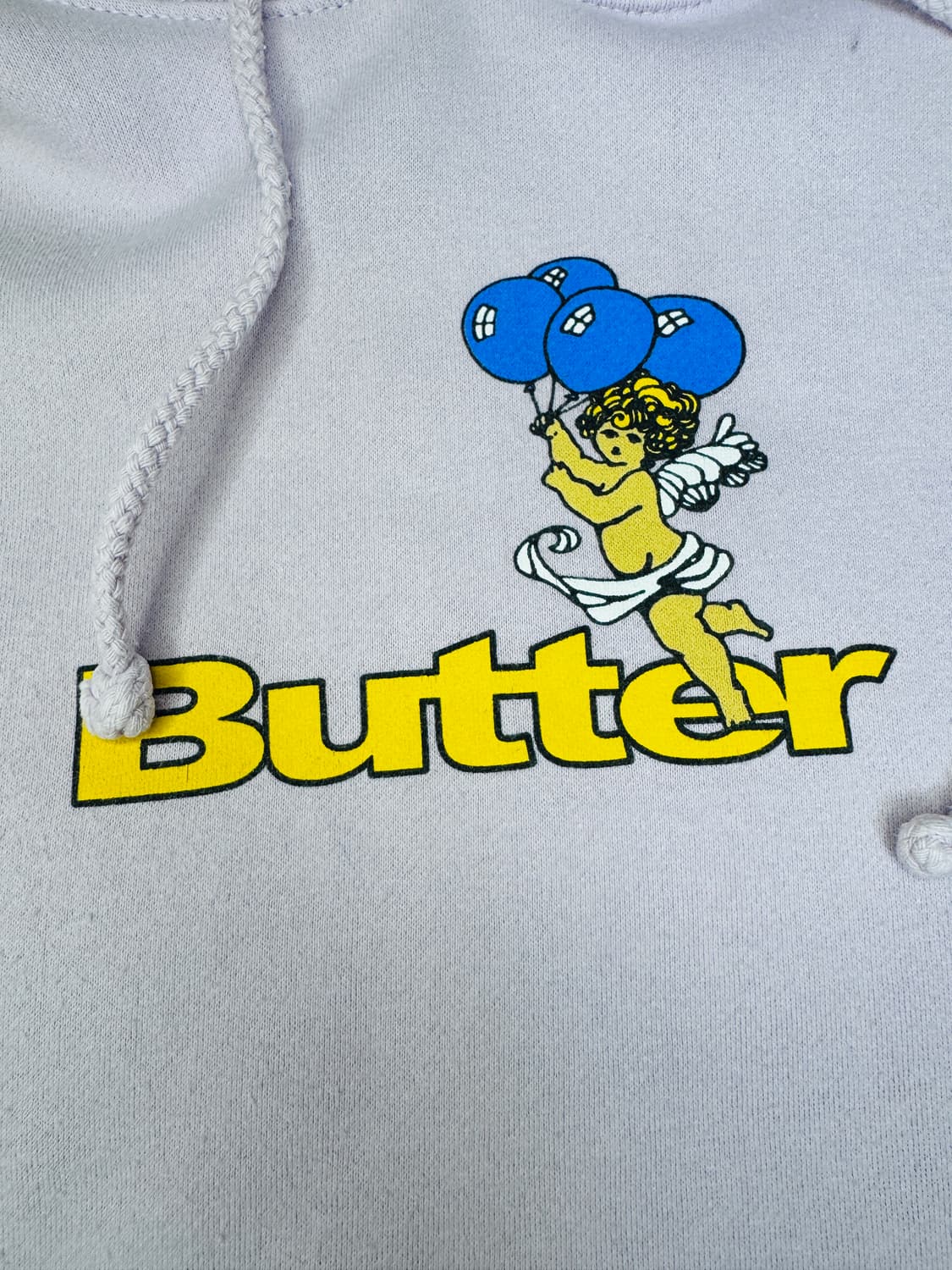 버터굿즈 Butter Goods balloons 로고 후디 퍼플 XL 상품이미지4