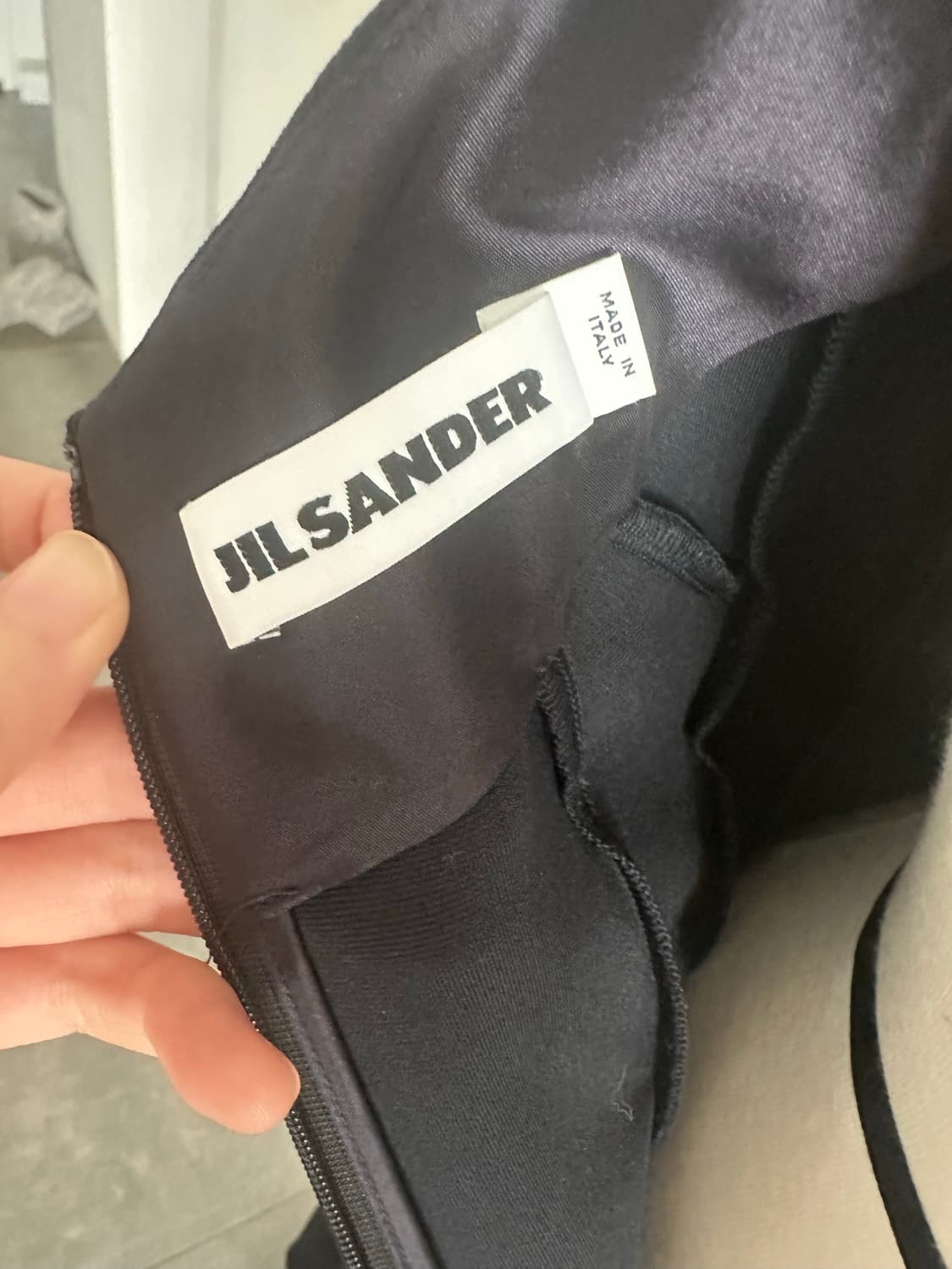 질샌더 오픈백 미디 원피스 상품이미지6