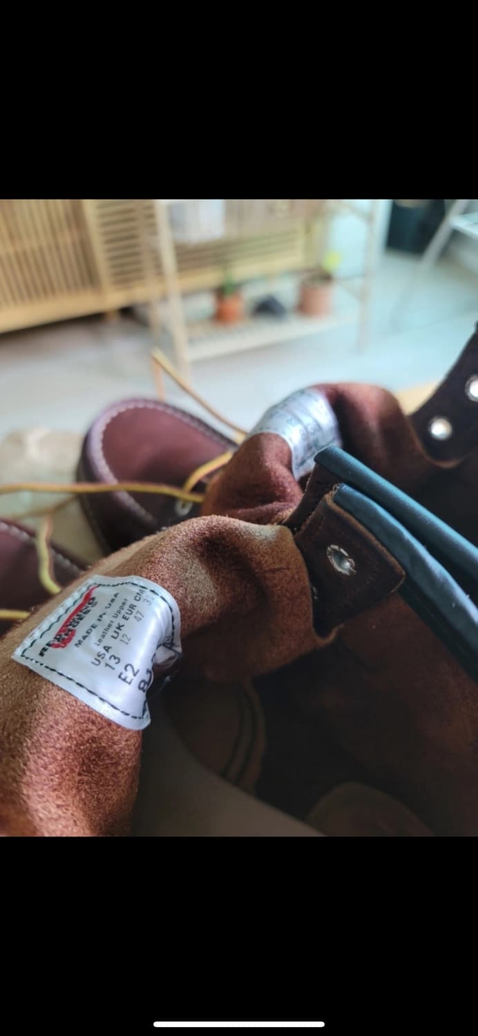 레드윙 US13 E2 6인치 목토 8138 브라이어 오일 슬릭 상품이미지4