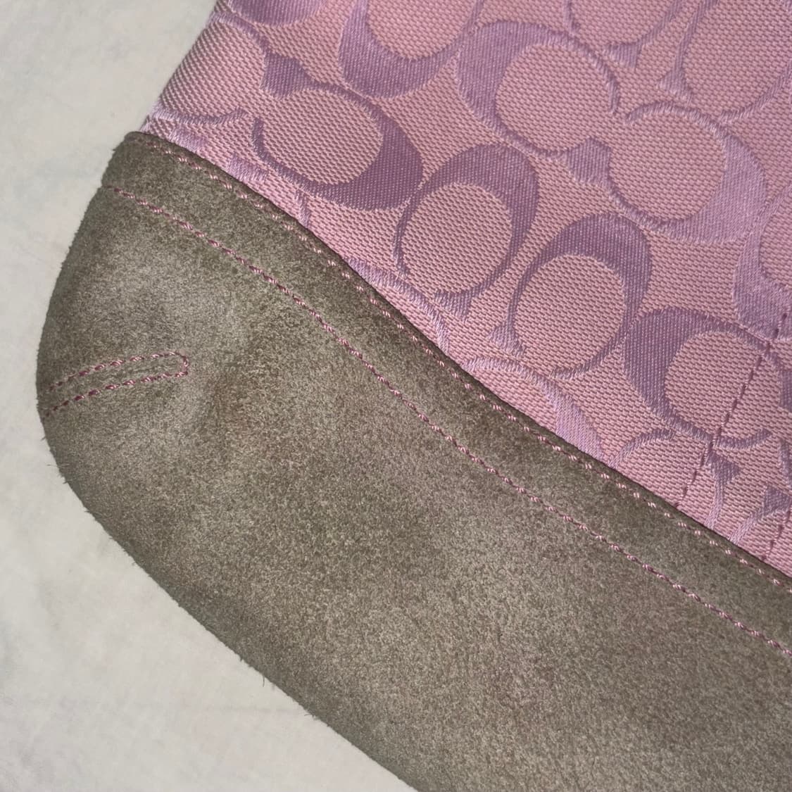 빈티지 코치 핑크 크로스백 숄더백 상품이미지6