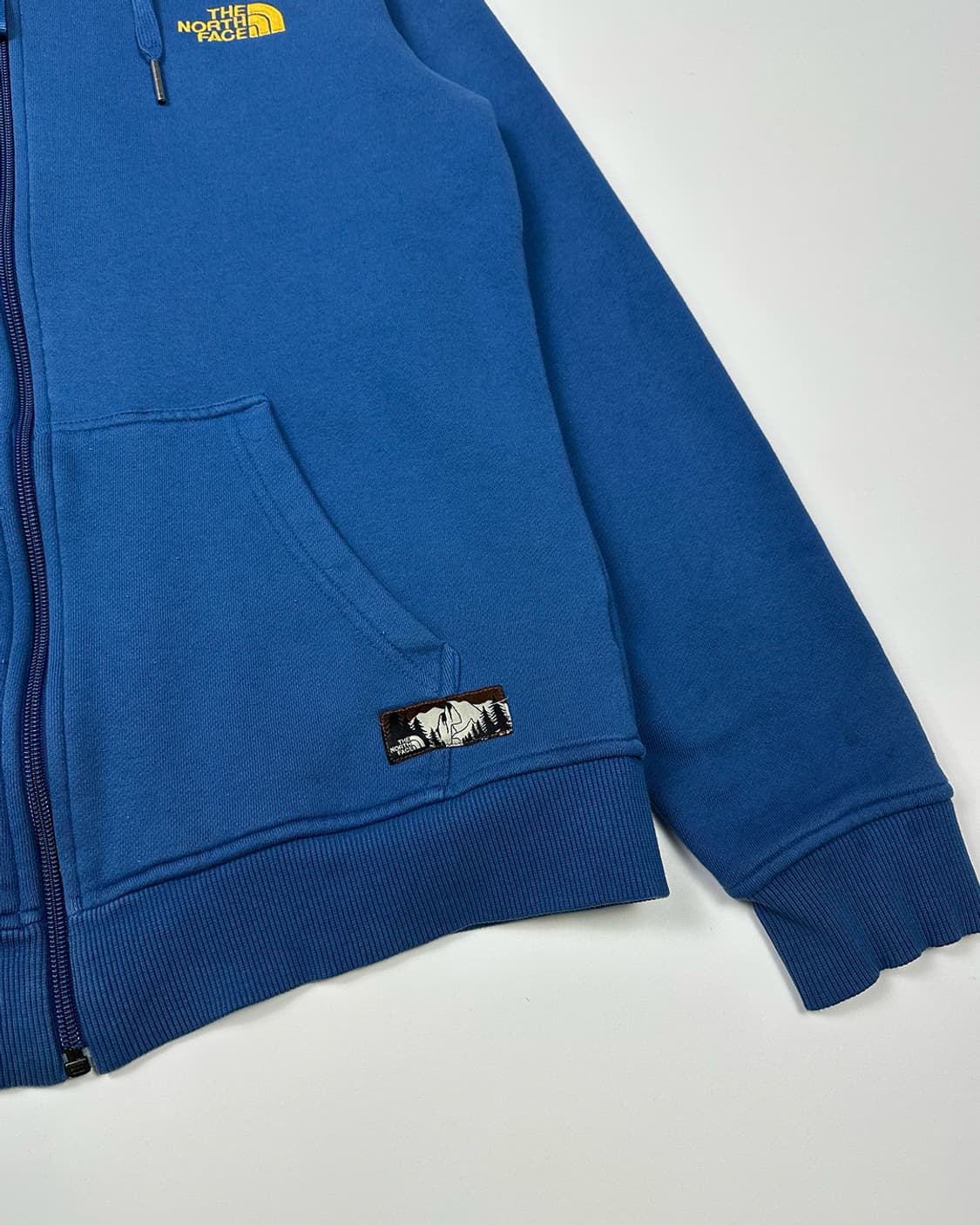 노스페이스 백로고 기모 후드집업 상품이미지4