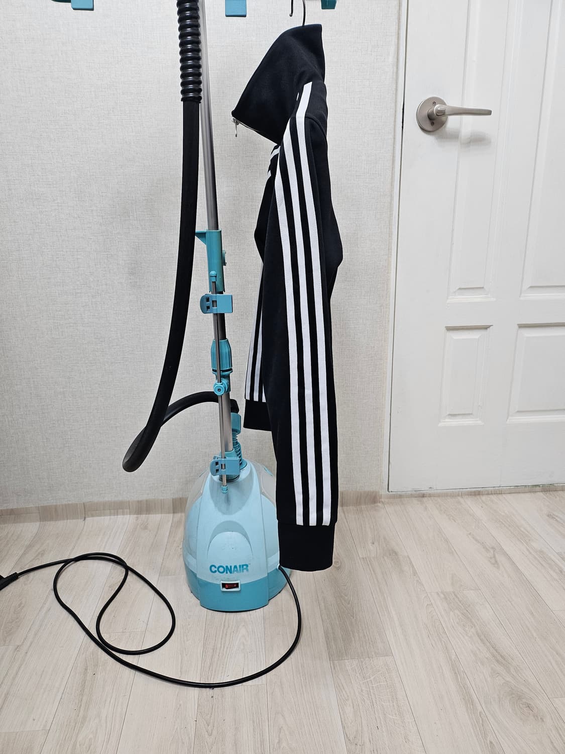 (90)S ☆초대장급☆ 아디다스 유로파 플라워안감 [검흰] 트랙탑져지 상품이미지5