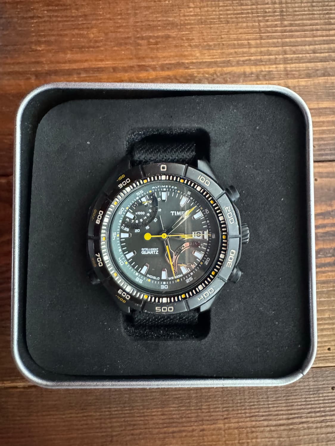 타이맥스 인디글로 쿼츠 고도계 시계 상품이미지7