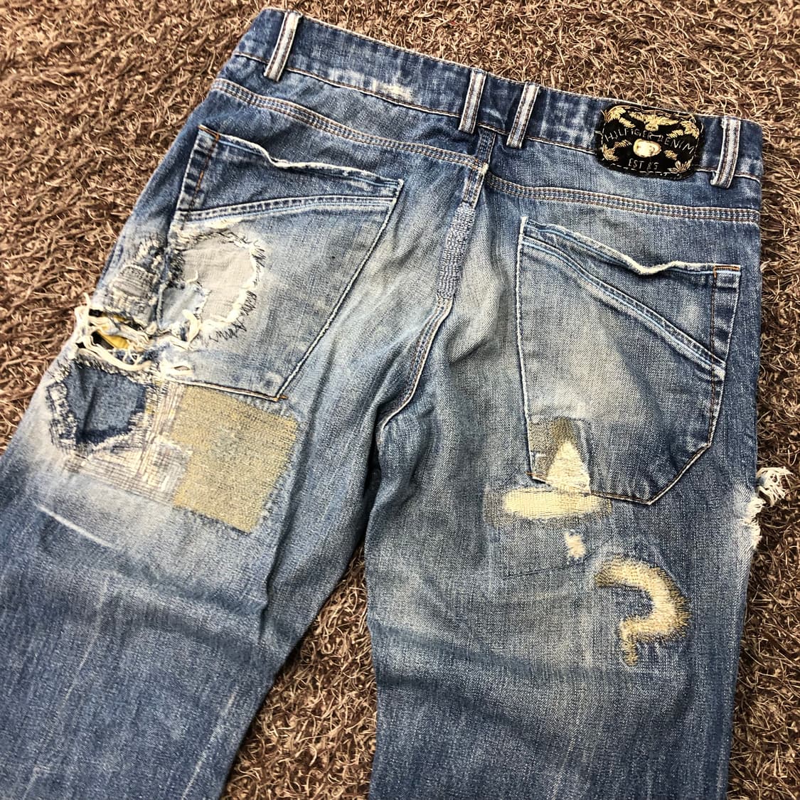 타미힐피거 데미지 디스 데님 팬츠 상품이미지5