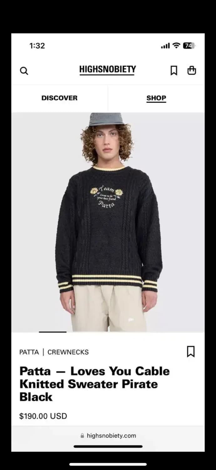 Patta 스웨터 (새상품) 상품이미지2