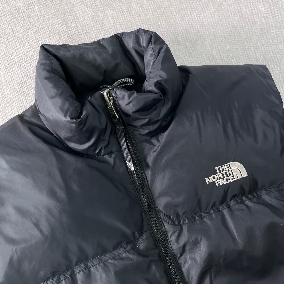 95 노스페이스 600 센터로고 구스 조끼 패딩 상품이미지2