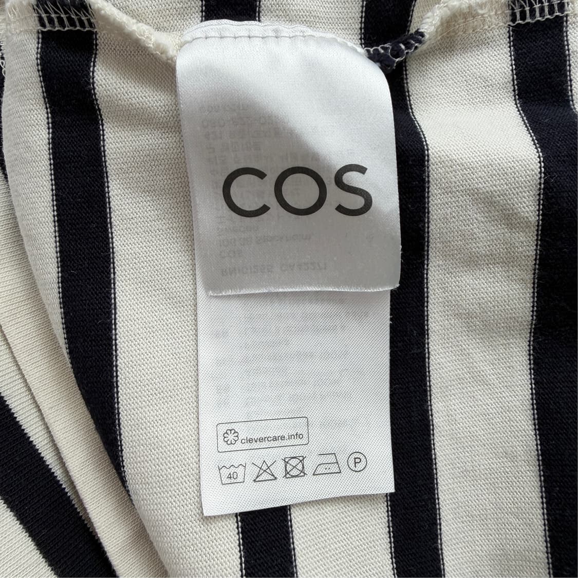 [M] COS 코스 스트라이프 롱슬리브 긴팔티 상품이미지5