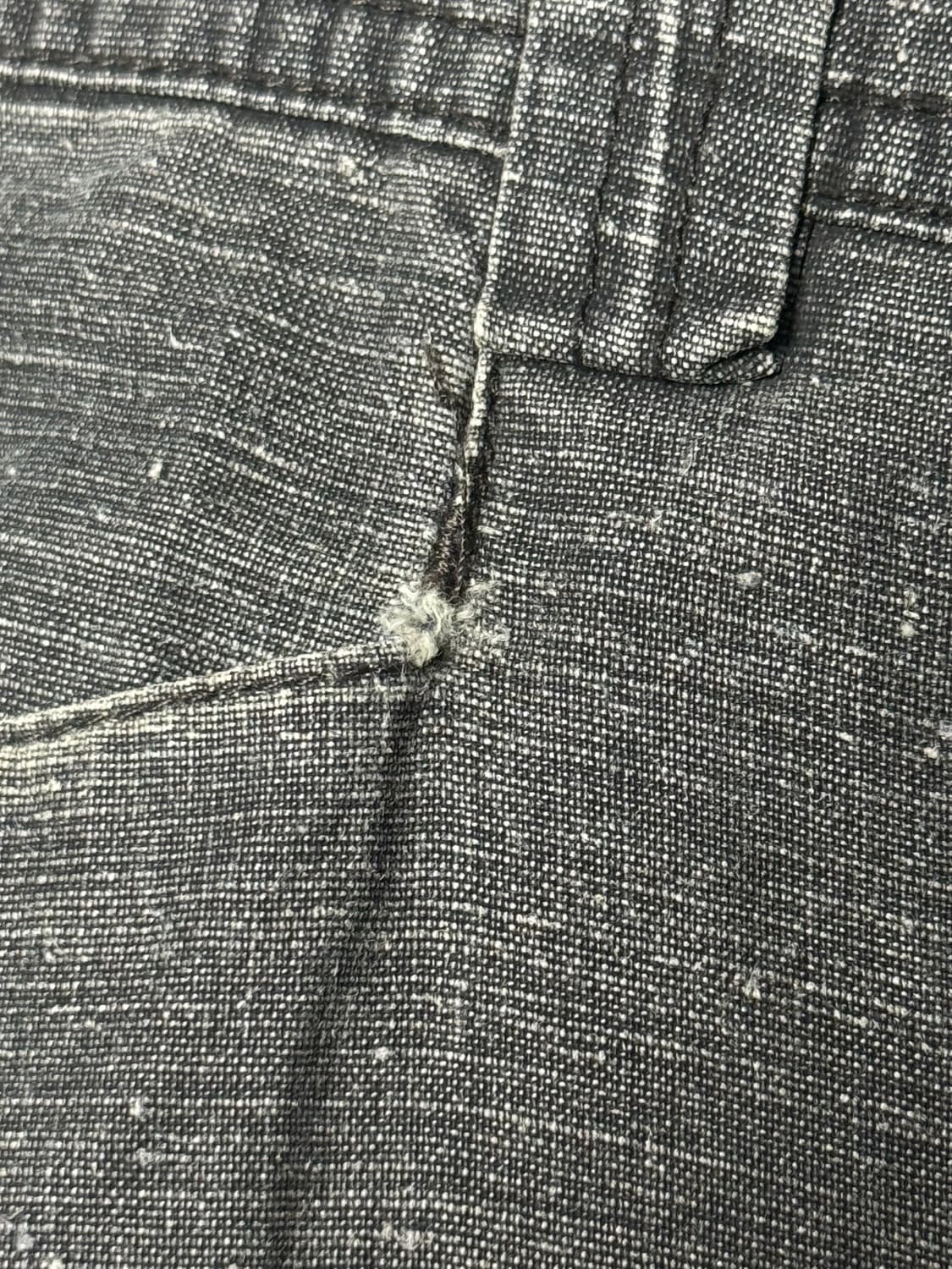 Emporio Armani 90s coated linen shorts 상품이미지7