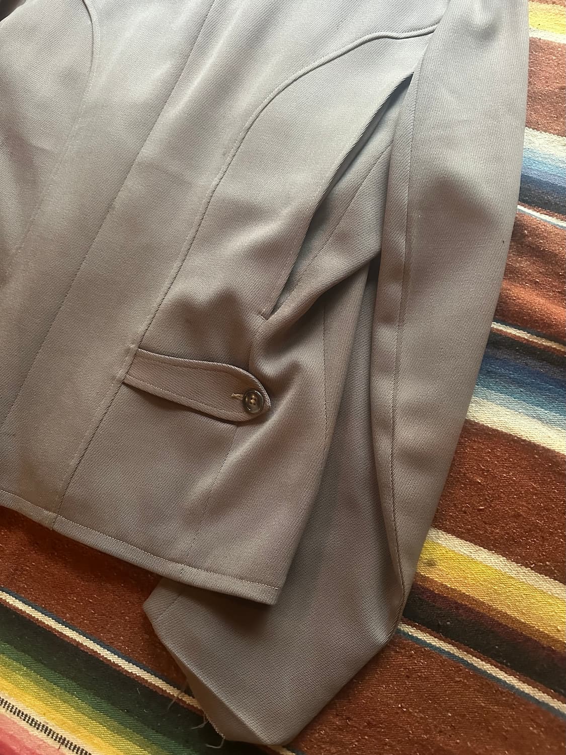 40s USA 빈티지 개버딘 웨스턴 자켓 상품이미지7