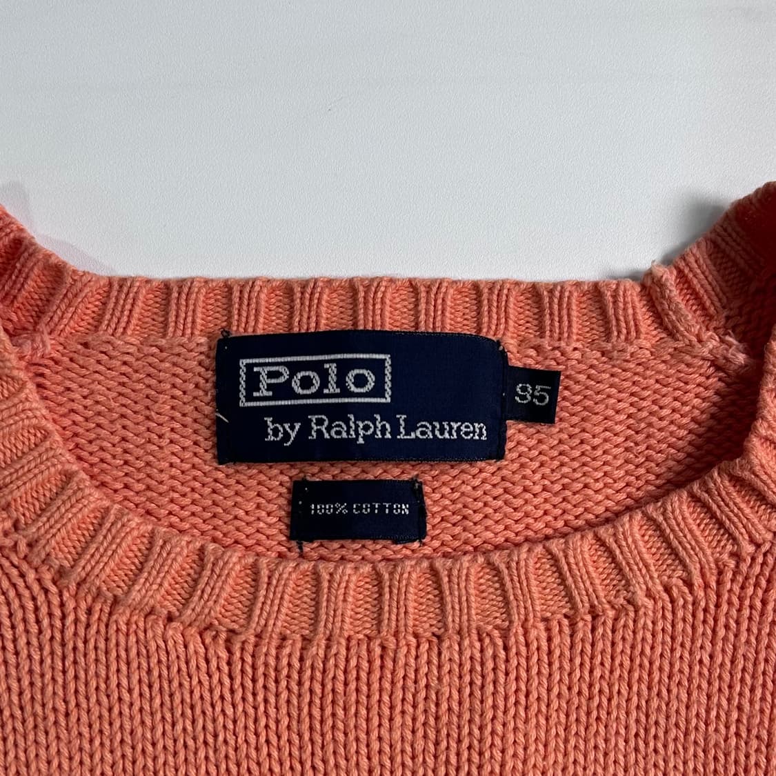 폴로 랄프로렌 코랄 코튼 니트 상품이미지5