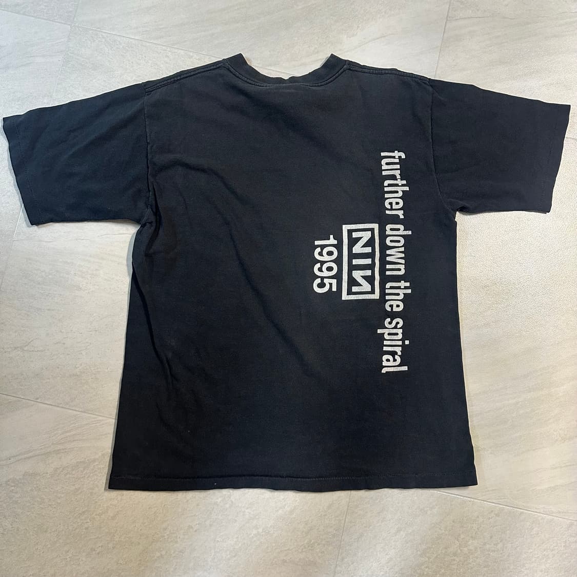 [L] 90s Nine inch nails 빈티지 밴드티 상품이미지2