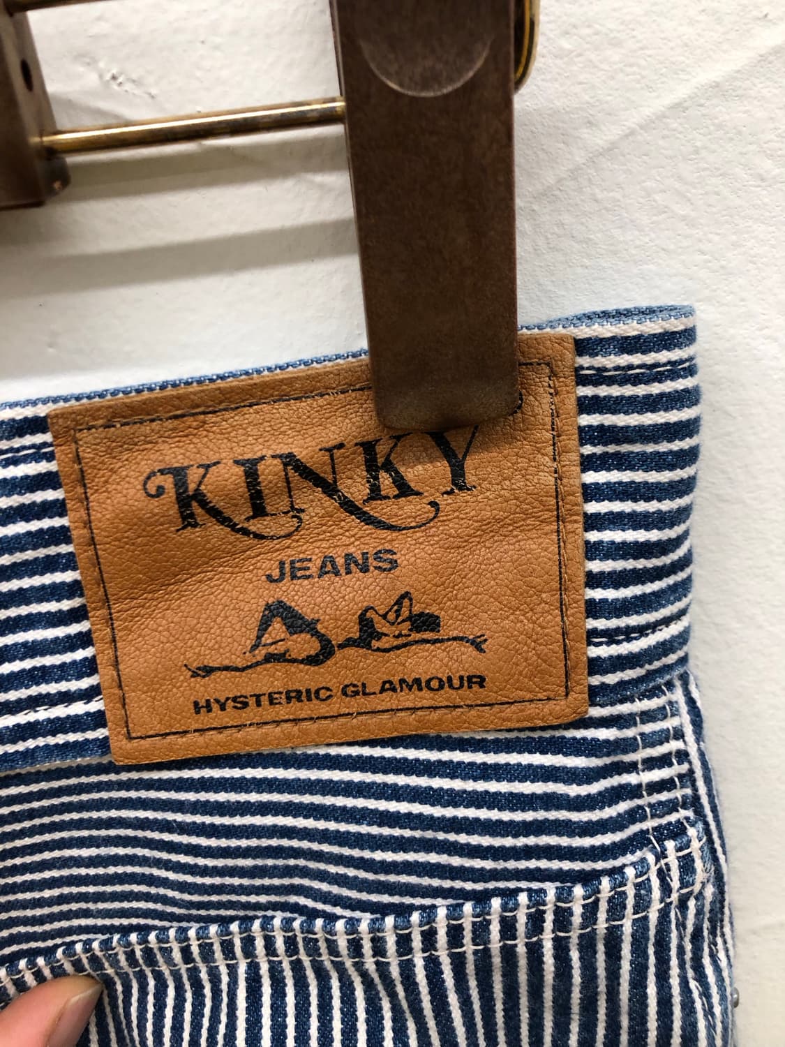 히스테릭 글래머 스트라이프 스커트 상품이미지5