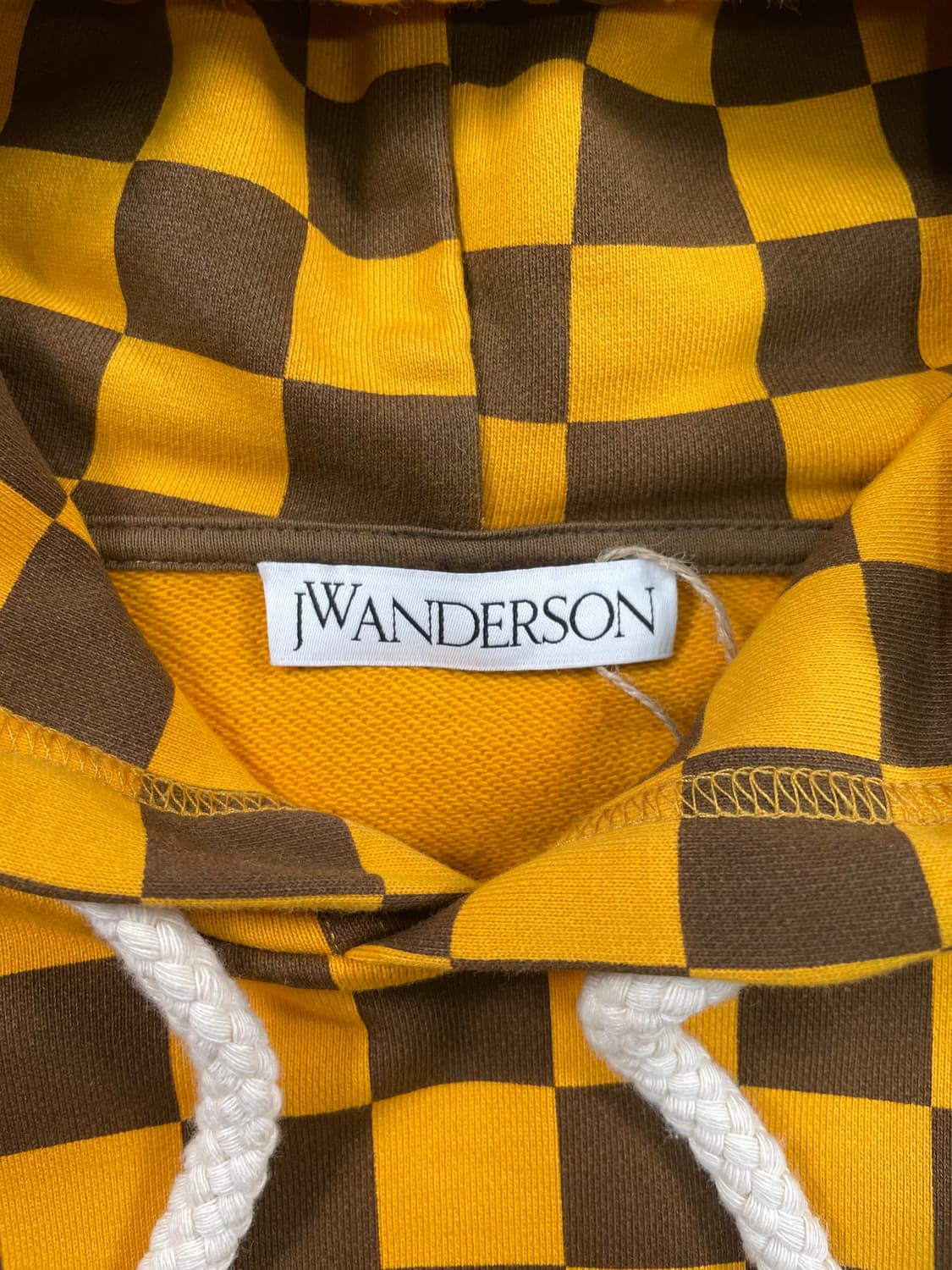 JW 앤더슨 체커보드 스웻 후드 상품이미지6