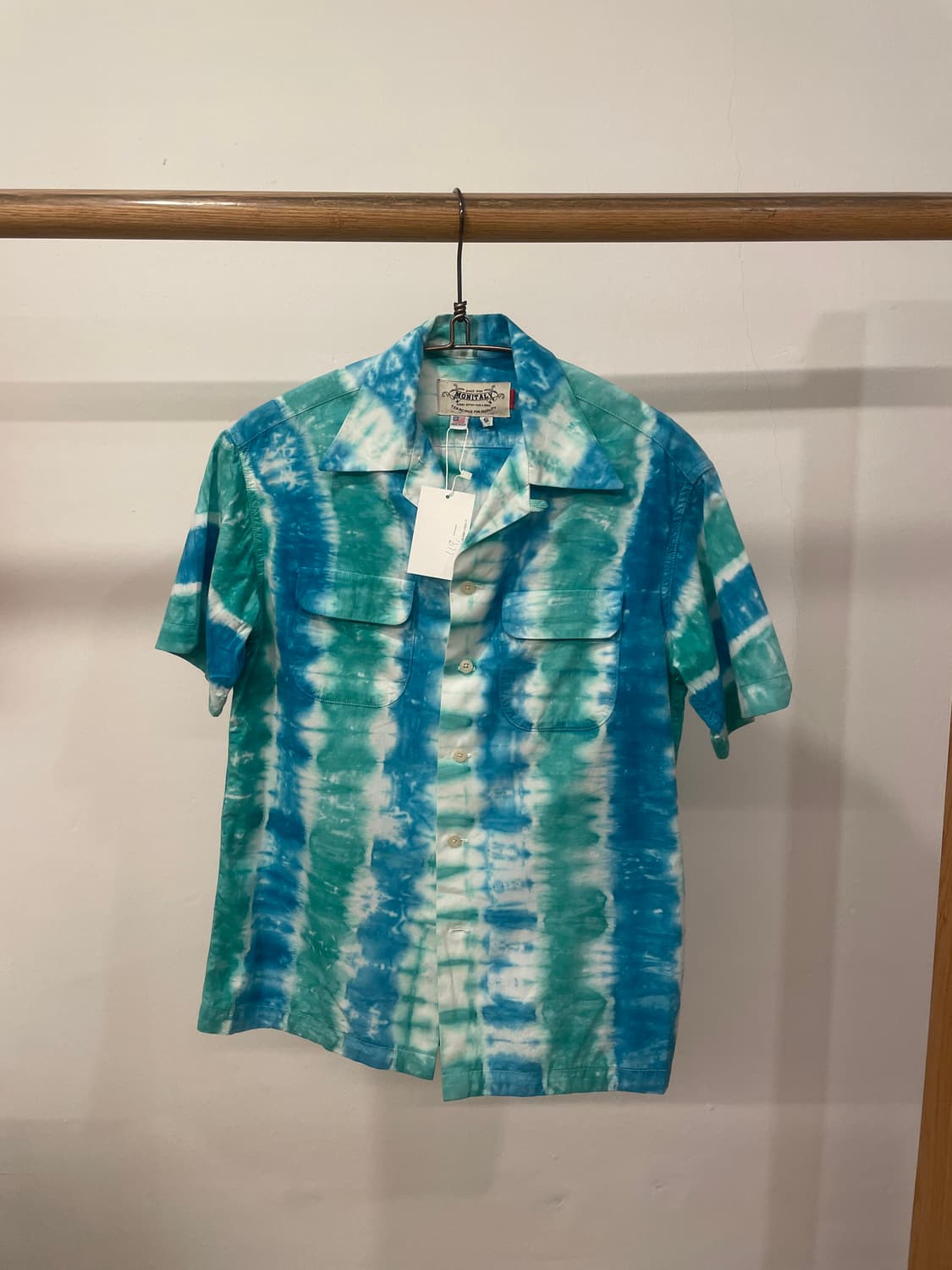 MONITALY tie-dye half shirt 상품이미지1