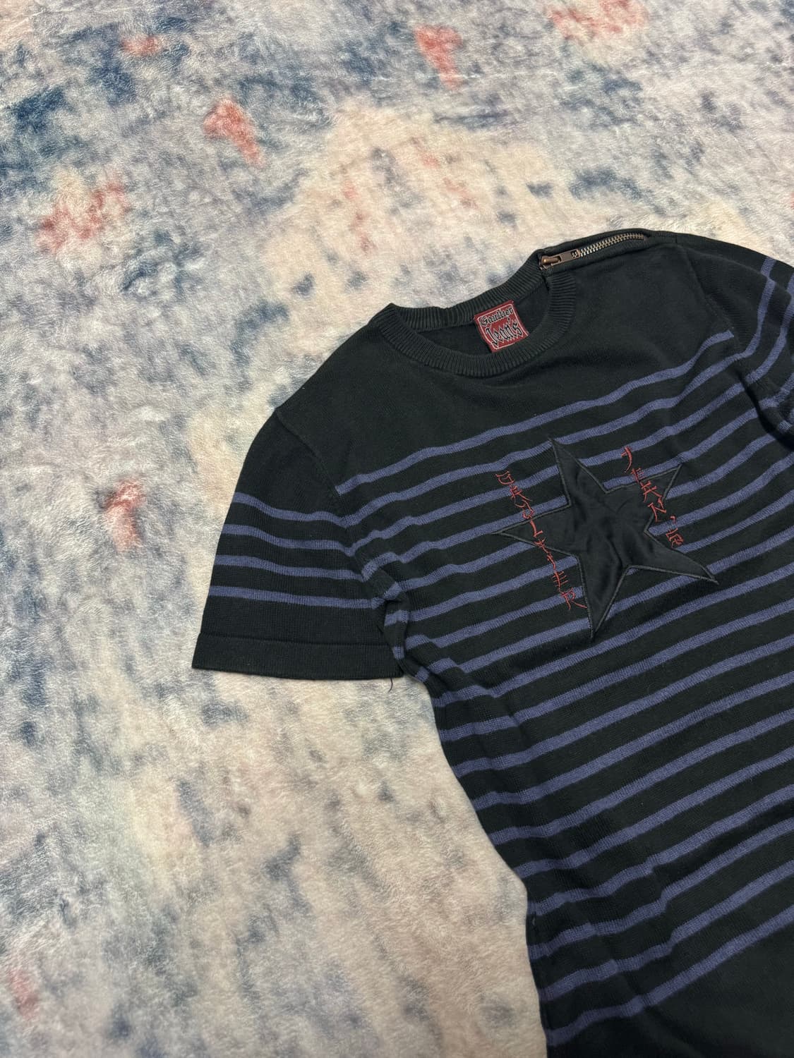 90s jean paul gaultier star stripe half  상품이미지3