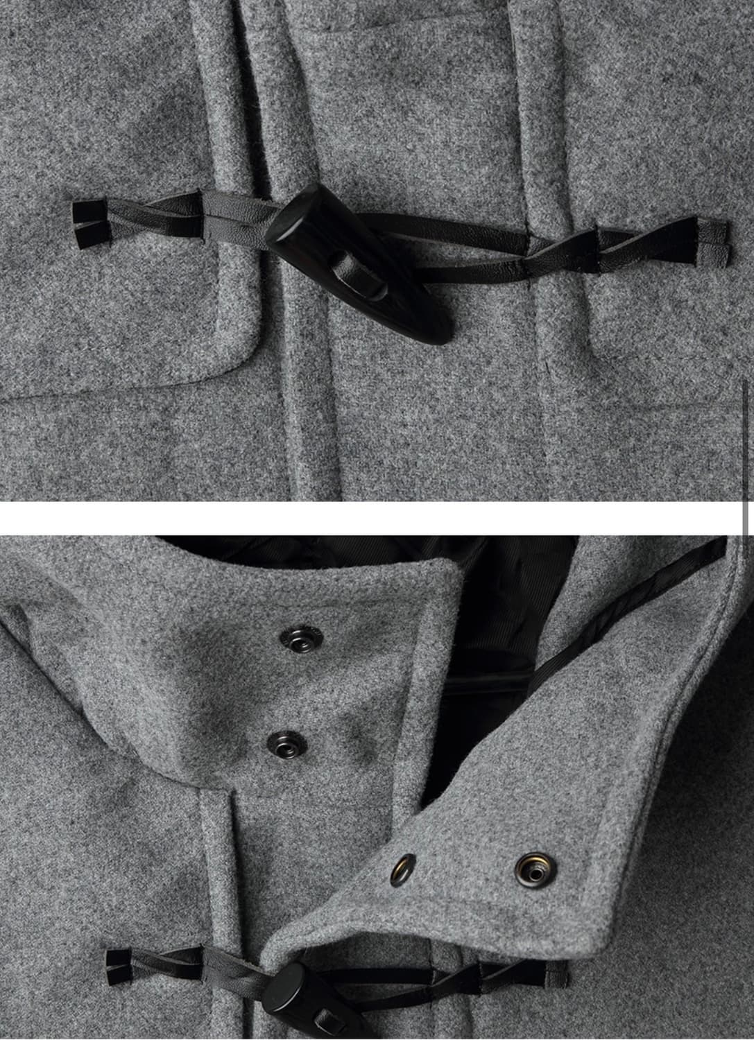 30%울 빈티지더플후디자켓 / Man M 상품이미지3