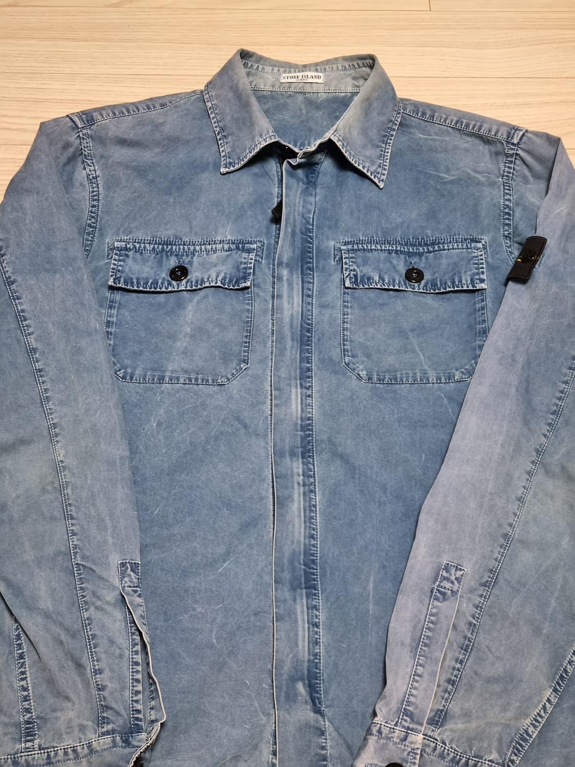 스톤아일랜드 빈티지 오버셔츠 상품이미지3