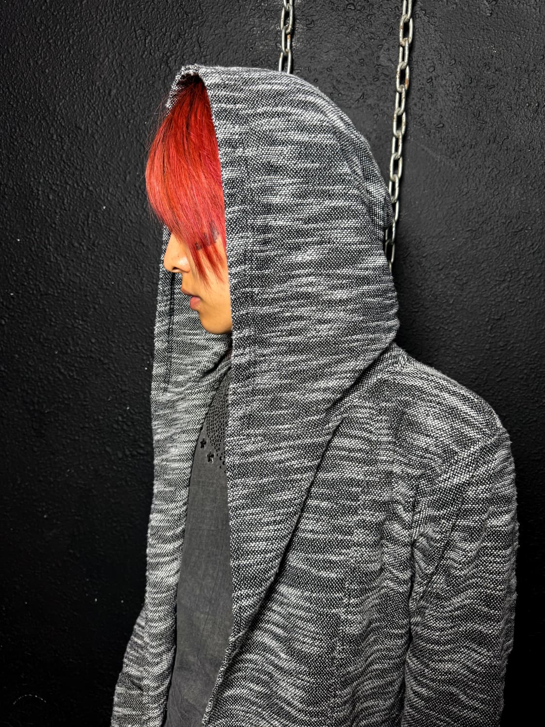 Hooded Knit Cardigan 상품이미지2