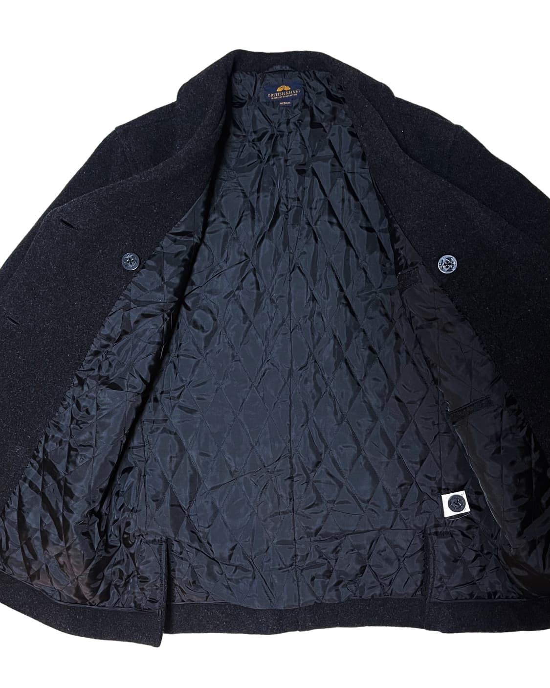 British Quilted Double Coat 상품이미지10