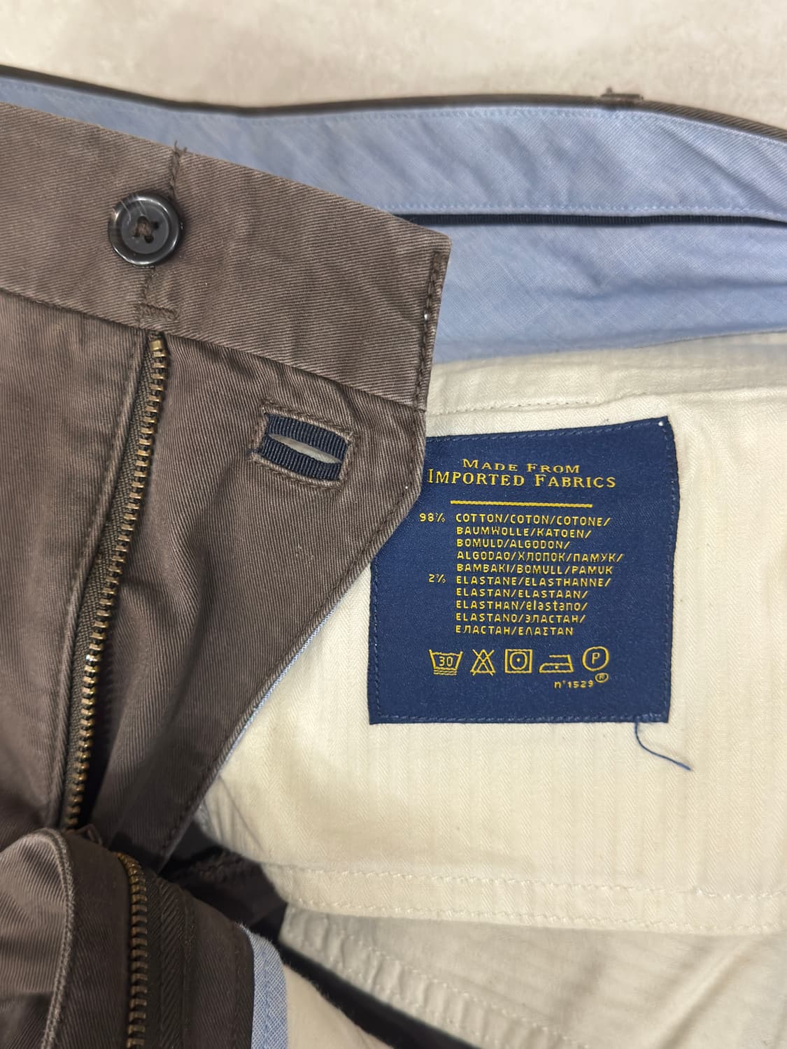 폴로랄프로인 치노팬츠 31 브라운 상품이미지6