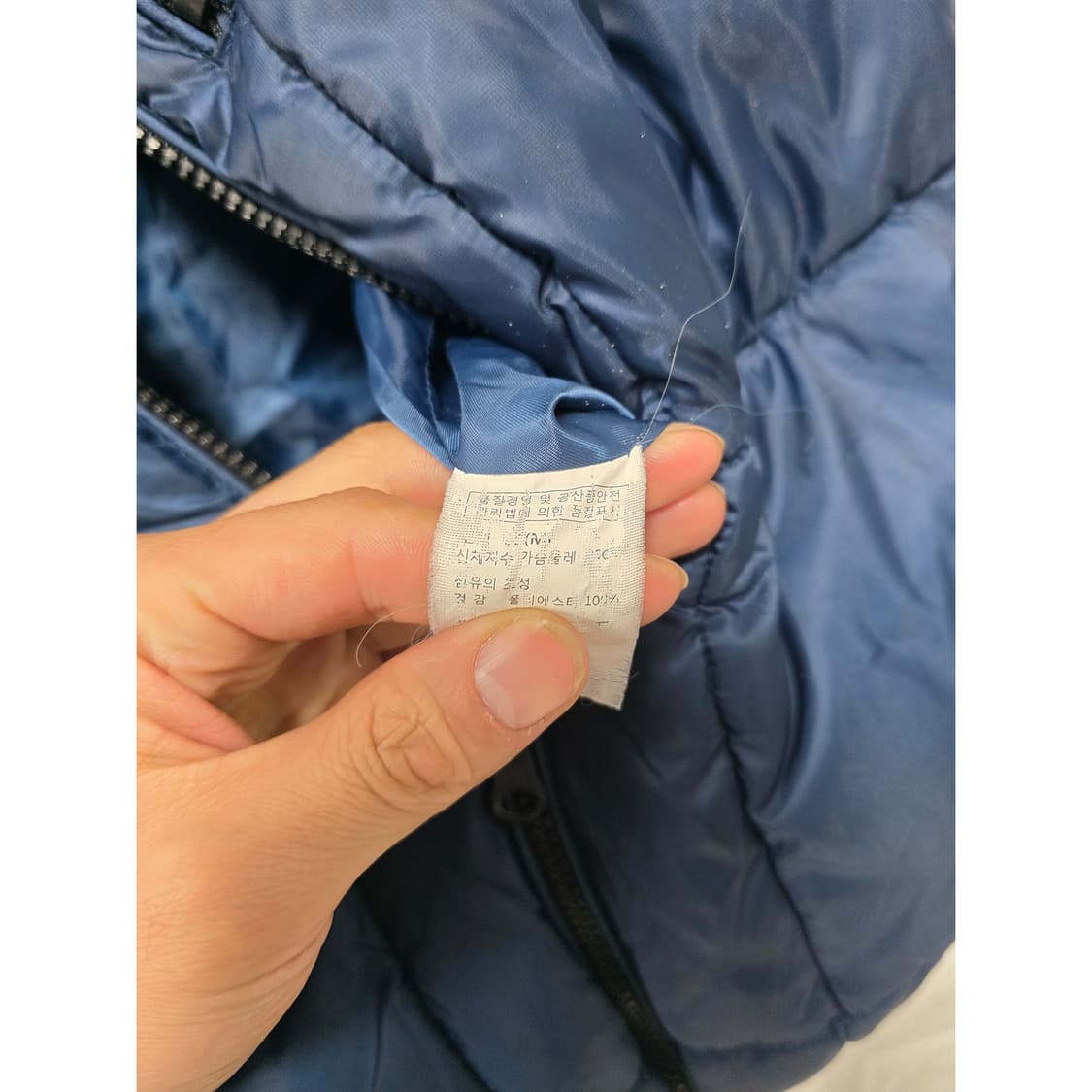 택포) 헤지스 스포츠 패딩 조끼 95 상품이미지3