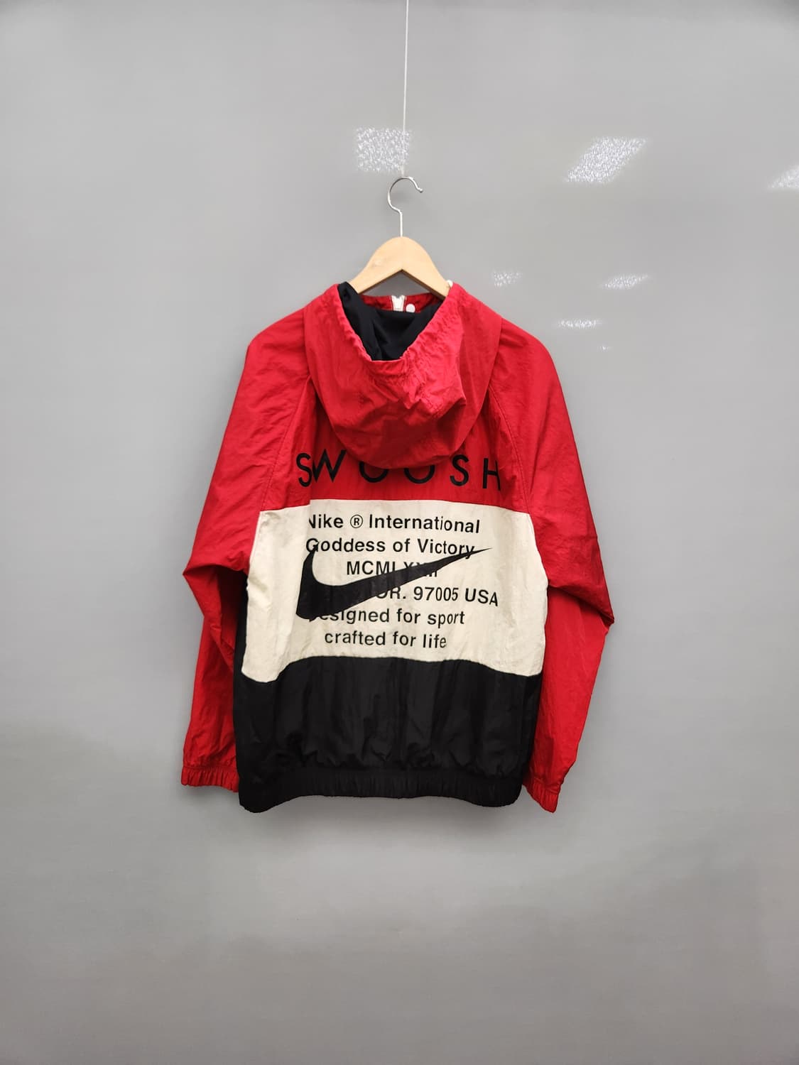 나이키 더블 스우시 바람막이 L 상품이미지6