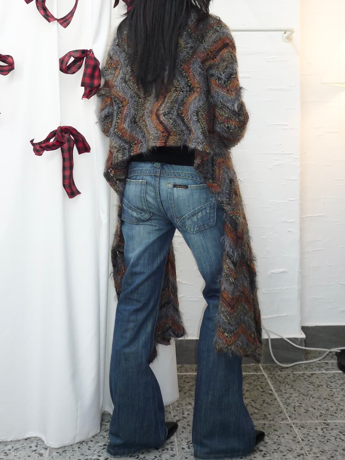 bohemian wave knit cardigan 상품이미지4