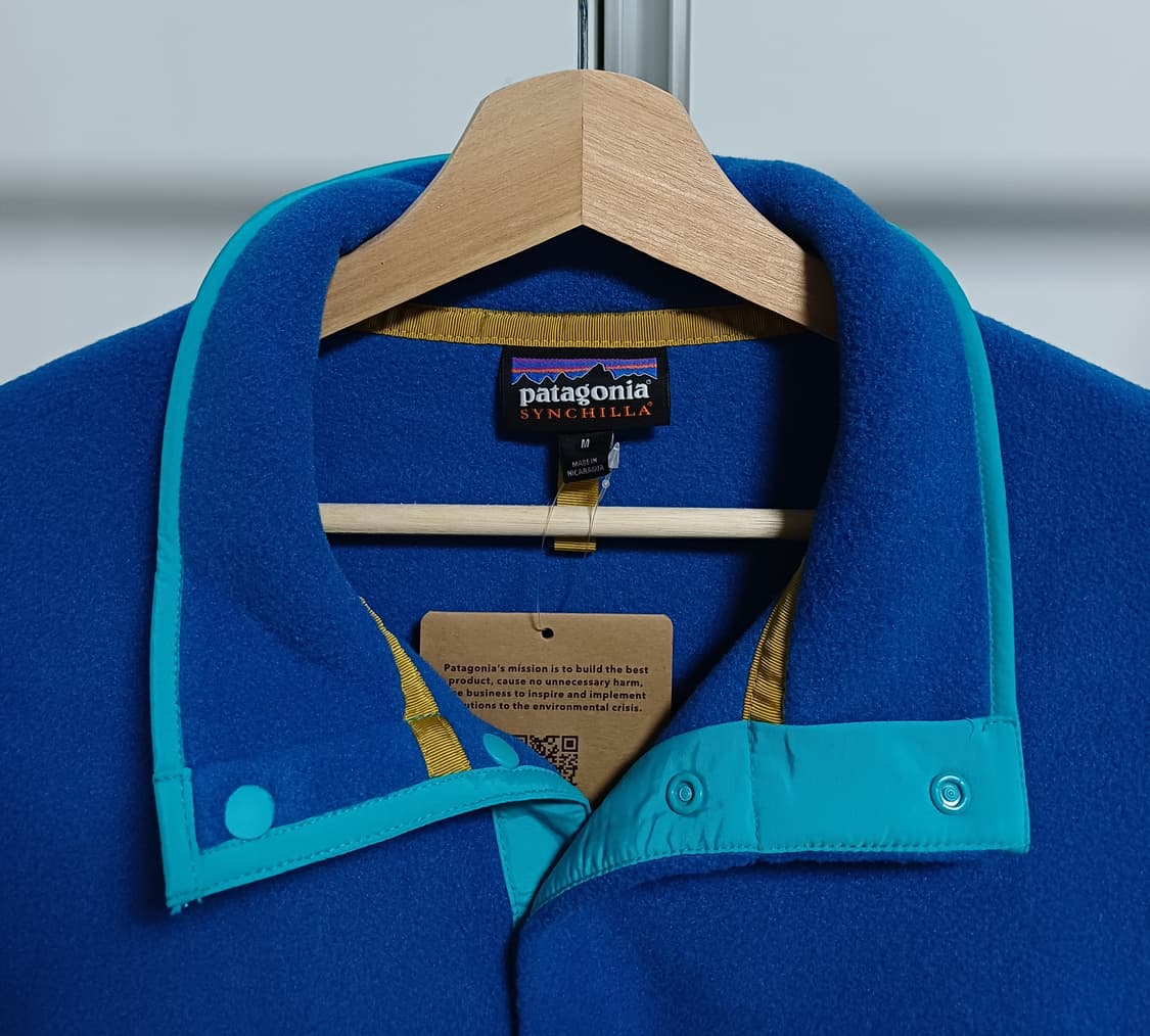 🇳🇮 [M] 파타고니아 신칠라 스냅티 반다나 블루  상품이미지3