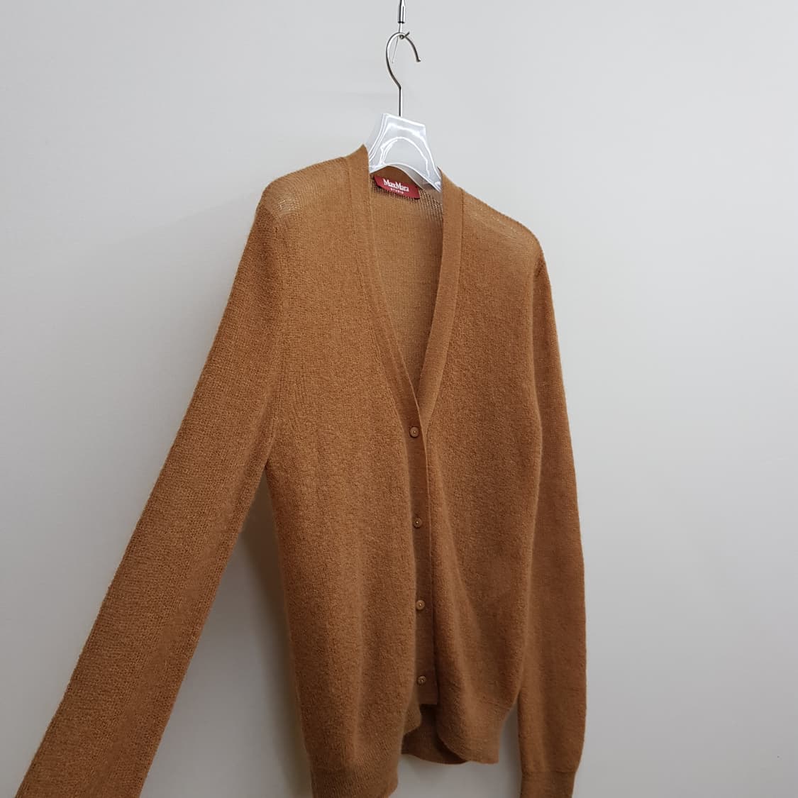 막스마라 스튜디오 모헤어 블렌드 V넥 가디건 M사이즈 상품이미지3