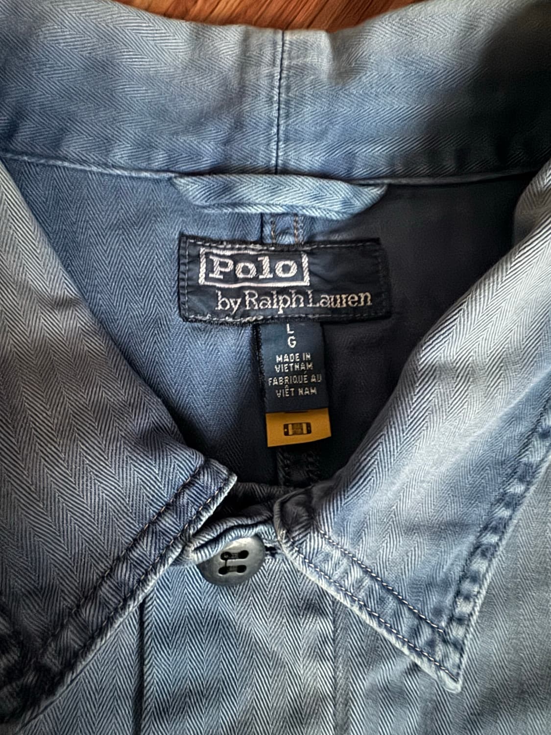 폴로 헤링본 유틸리티 프렌치 자켓 상품이미지2