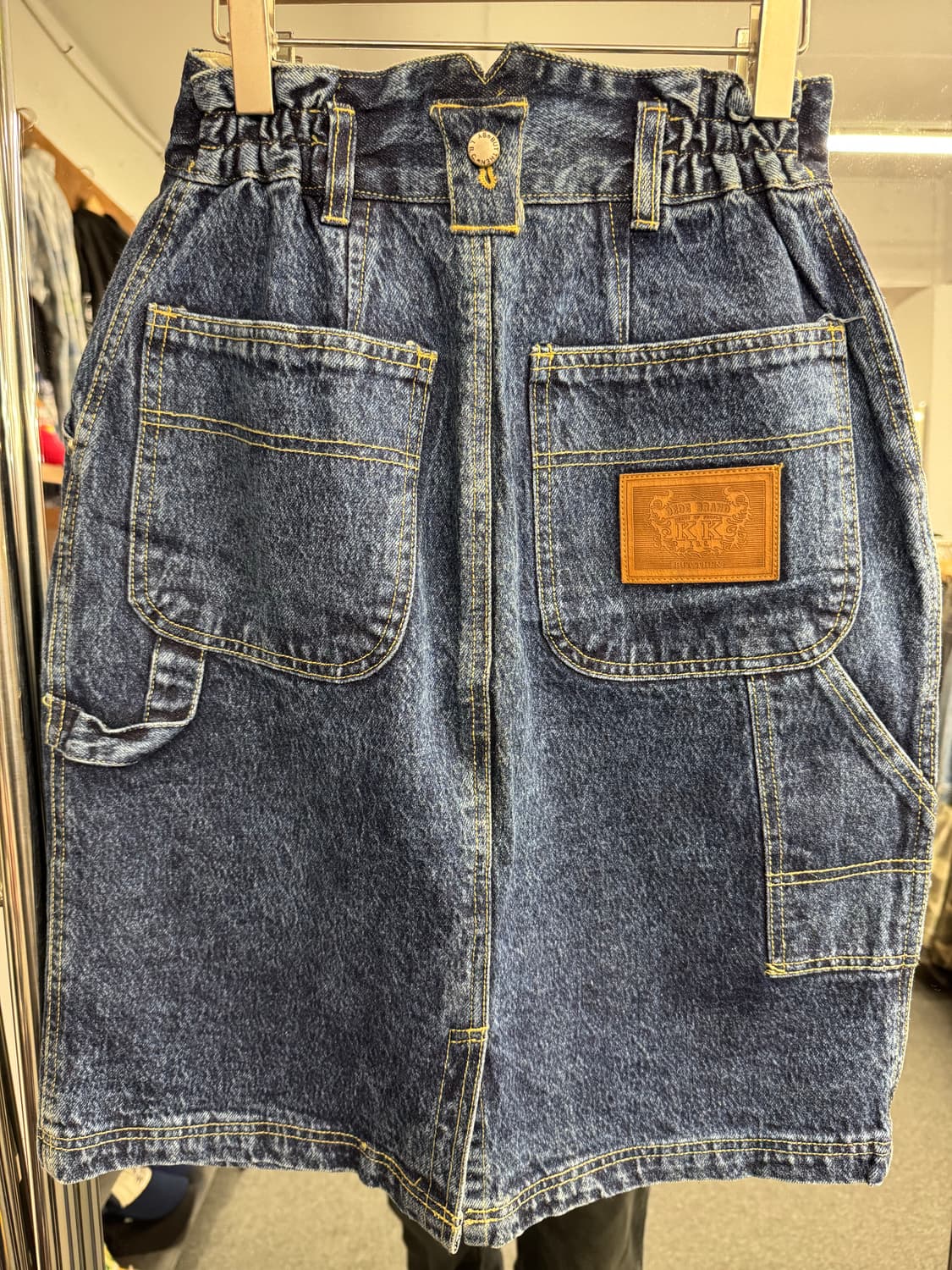 japanese vintage 데님 치마 상품이미지3