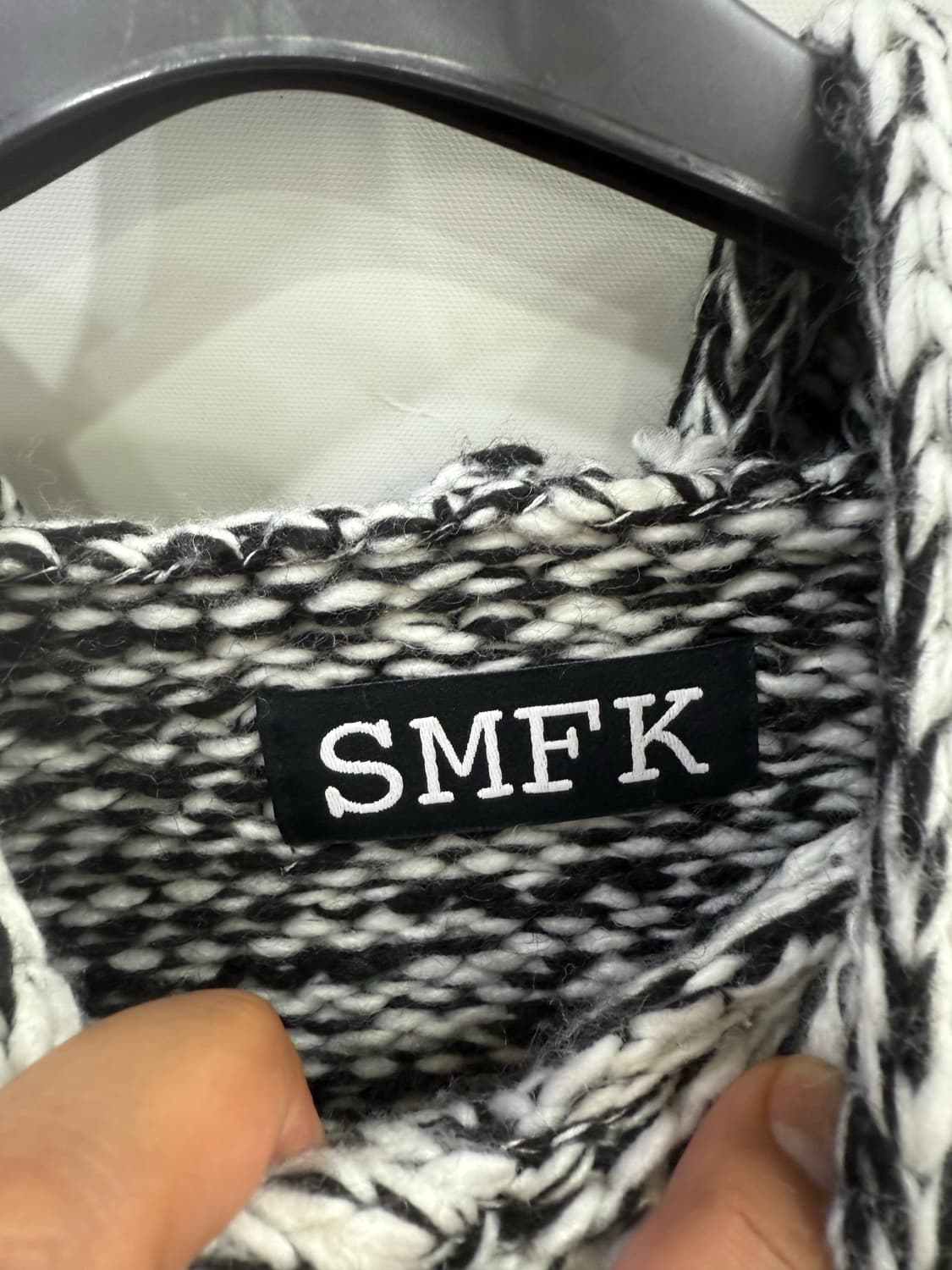 SMFK 후드 크롭니트 M사이즈 상품이미지5