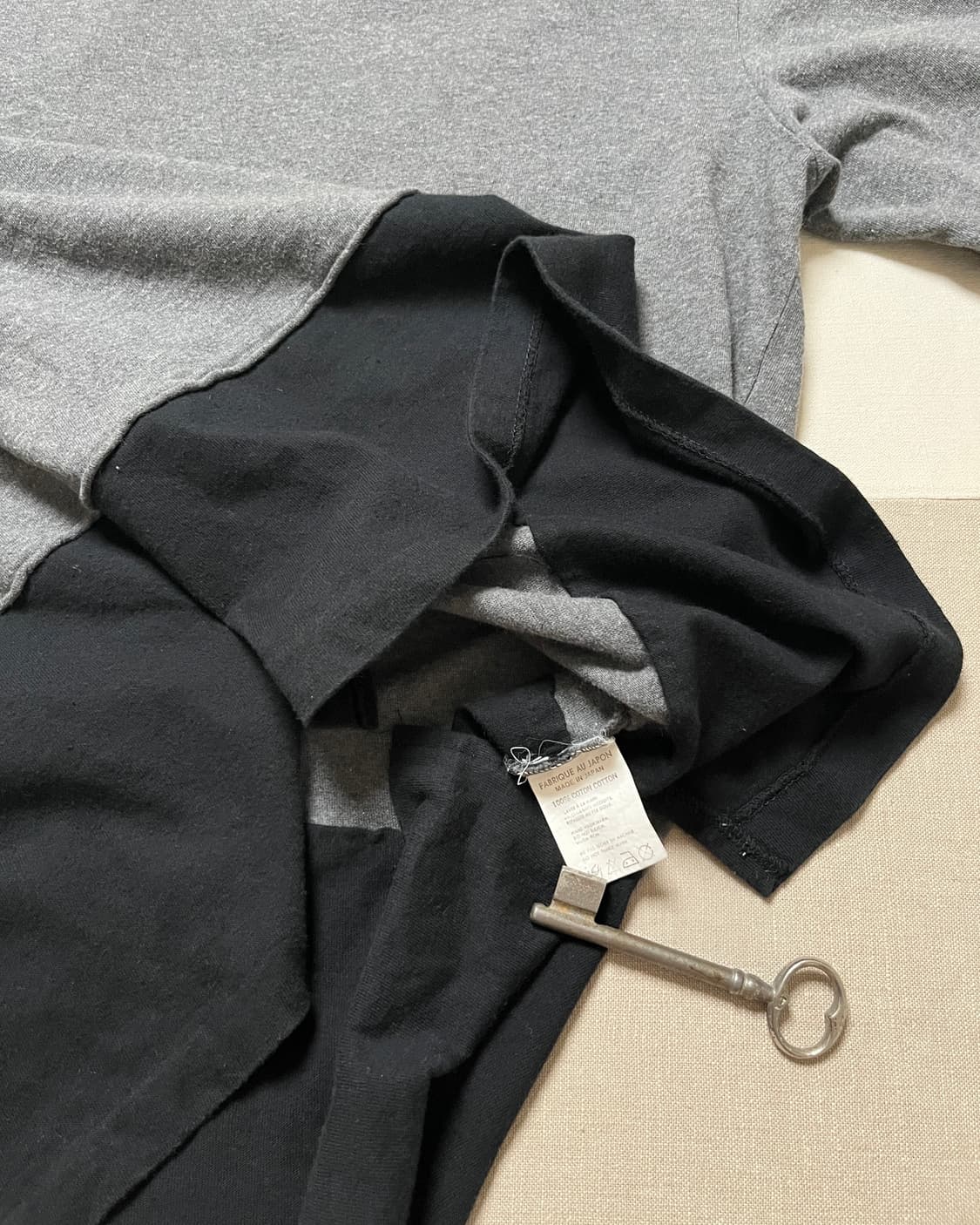 Y’s for men 패널 티셔츠 yohji yamamoto 요지야마모토 상품이미지6