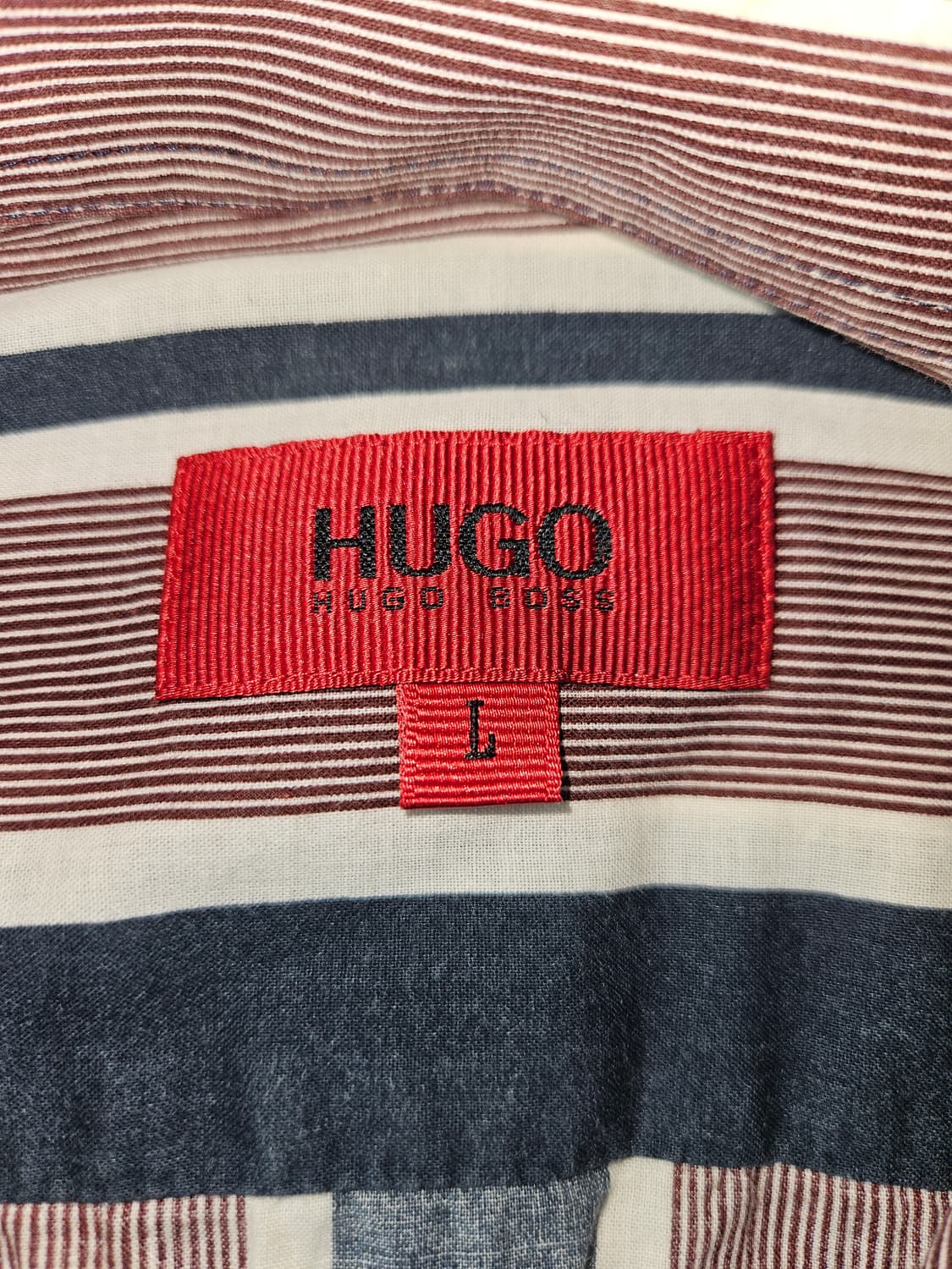 HUGO BOSS 휴고보스 스프라이프 셔츠 코튼 상품이미지2